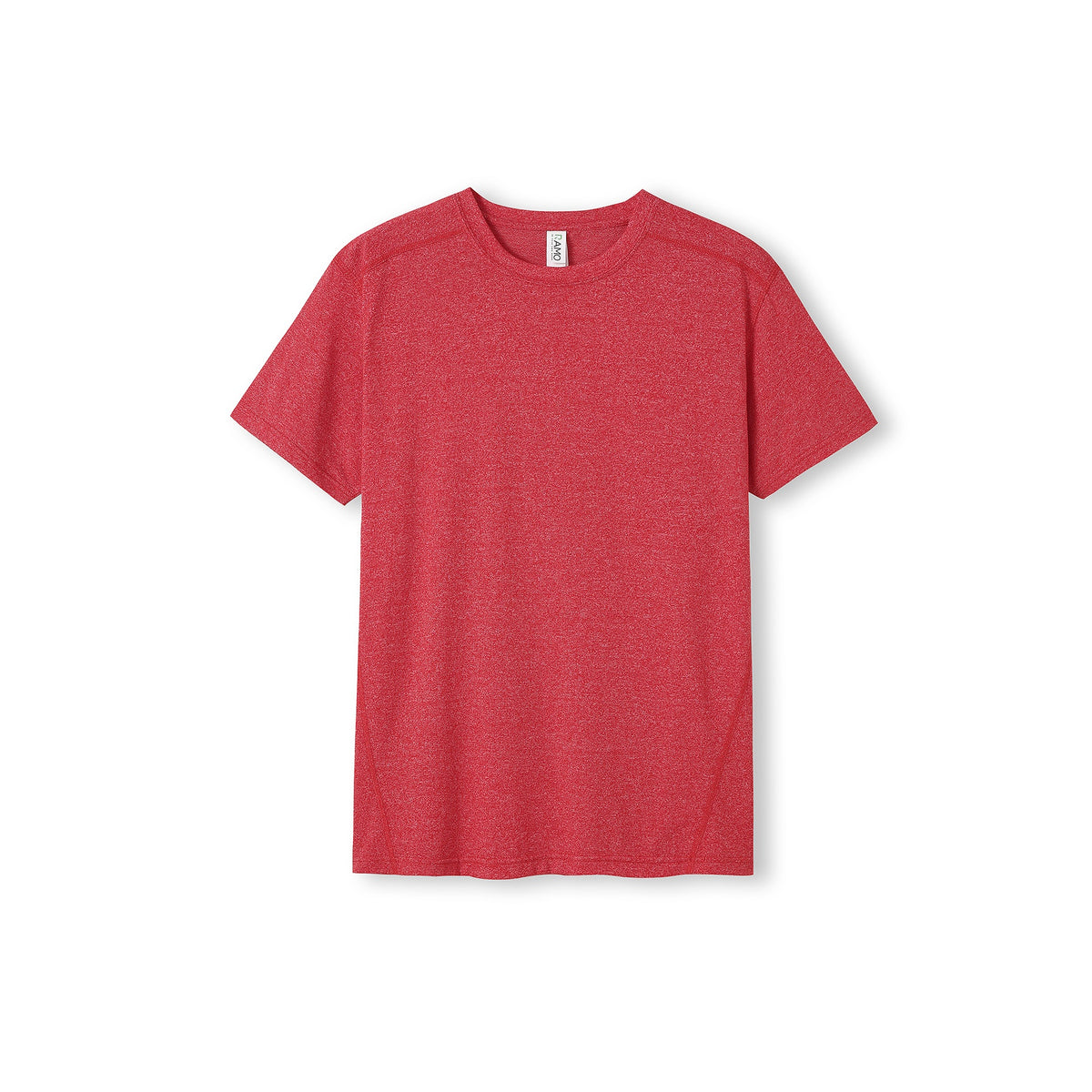 Men's / Unisex Greatness Heather T-shirt - Red Heather - Front