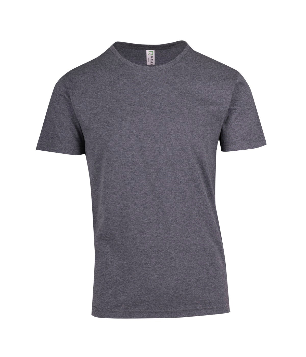 Mens Heavy Marl T-shirt - Charcoal Marl - Front