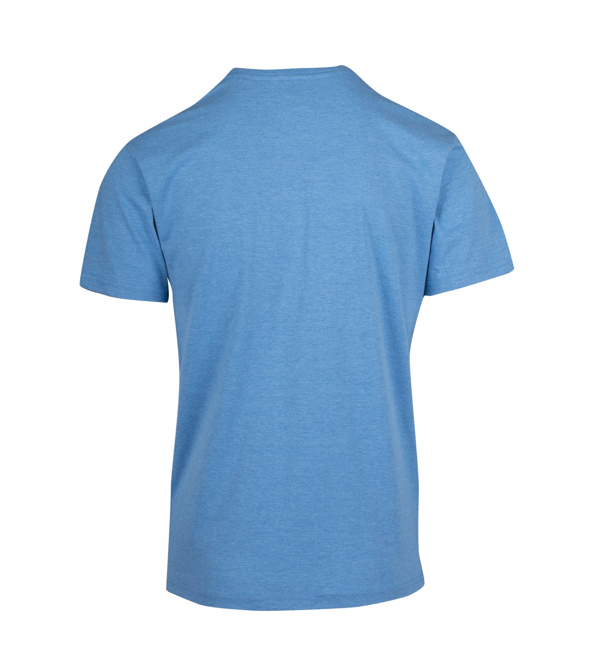 Mens Heavy Marl T-shirt - Sapphire Marl - Back
