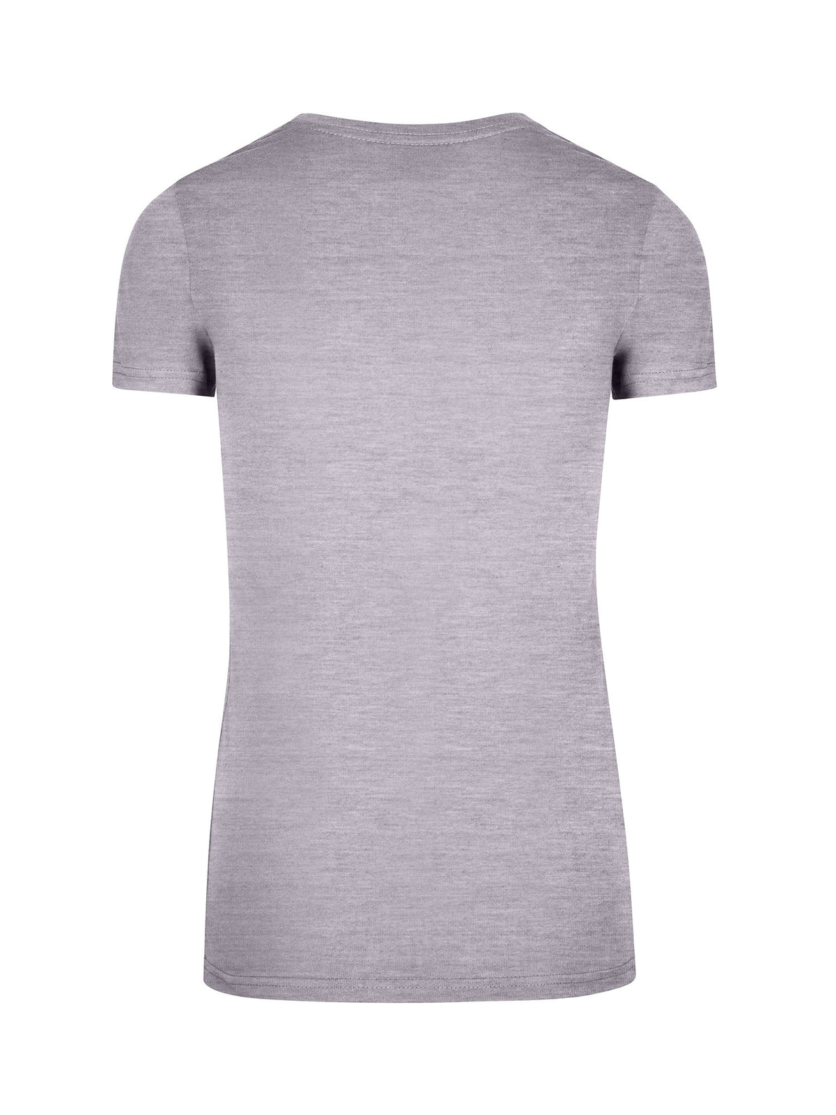 Women's American Style T-shirt - Grey Marl - Back