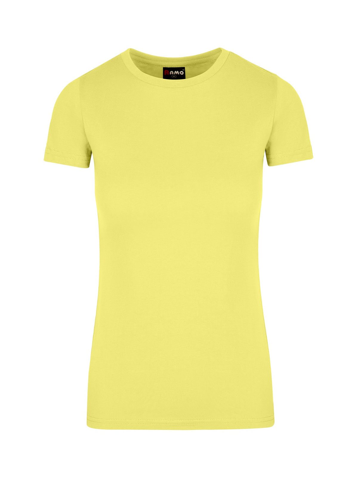 Women's American Style T-shirt - Lemon - Front