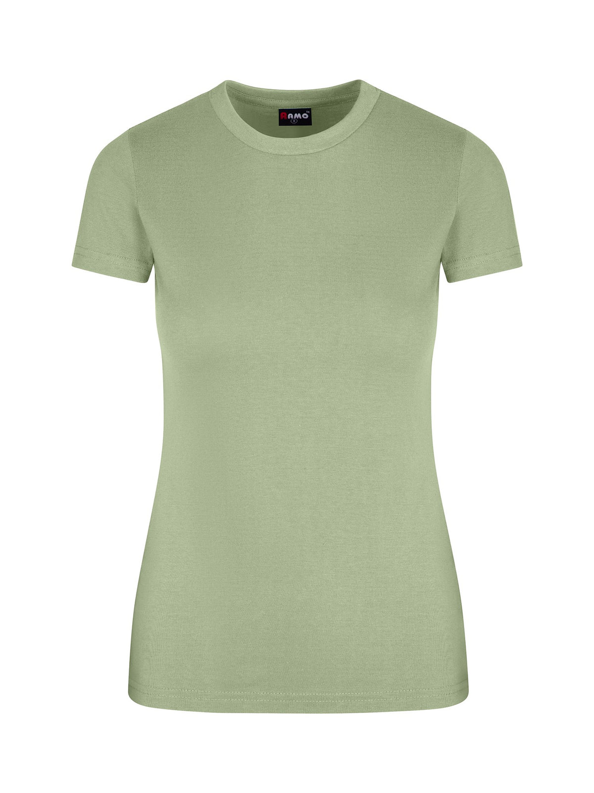 Womens Slim Fit Tee - Mint - Front