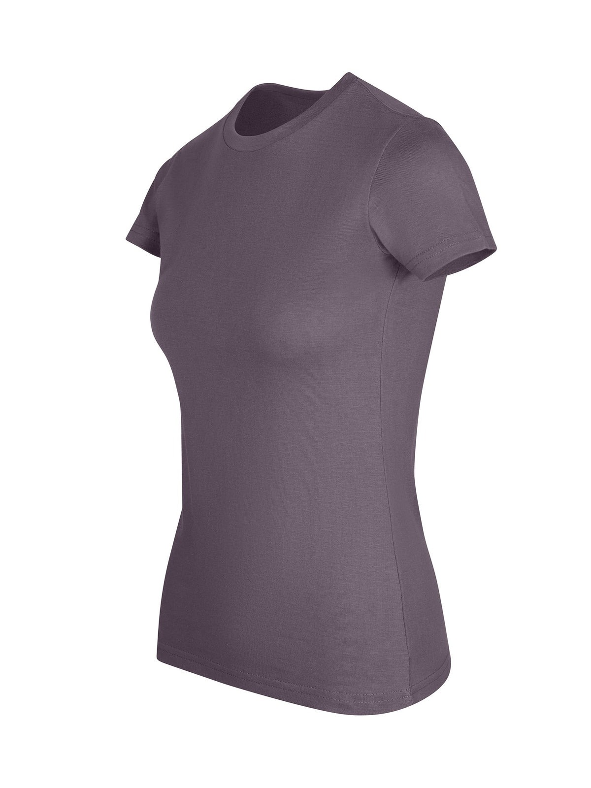 Womens Slim Fit Tee - New Charcoal - Side