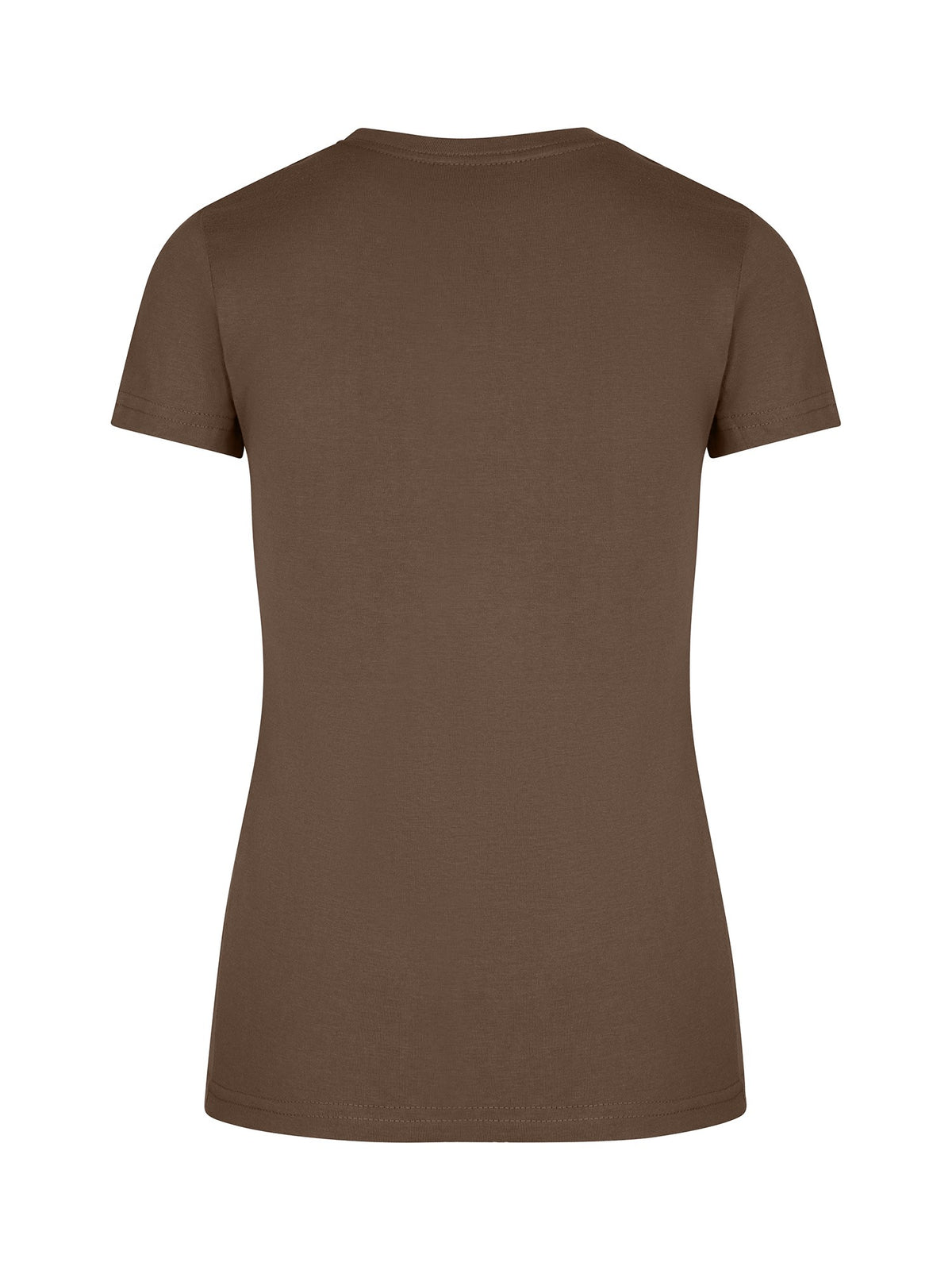 Womens Slim Fit Tee - Olive - Back