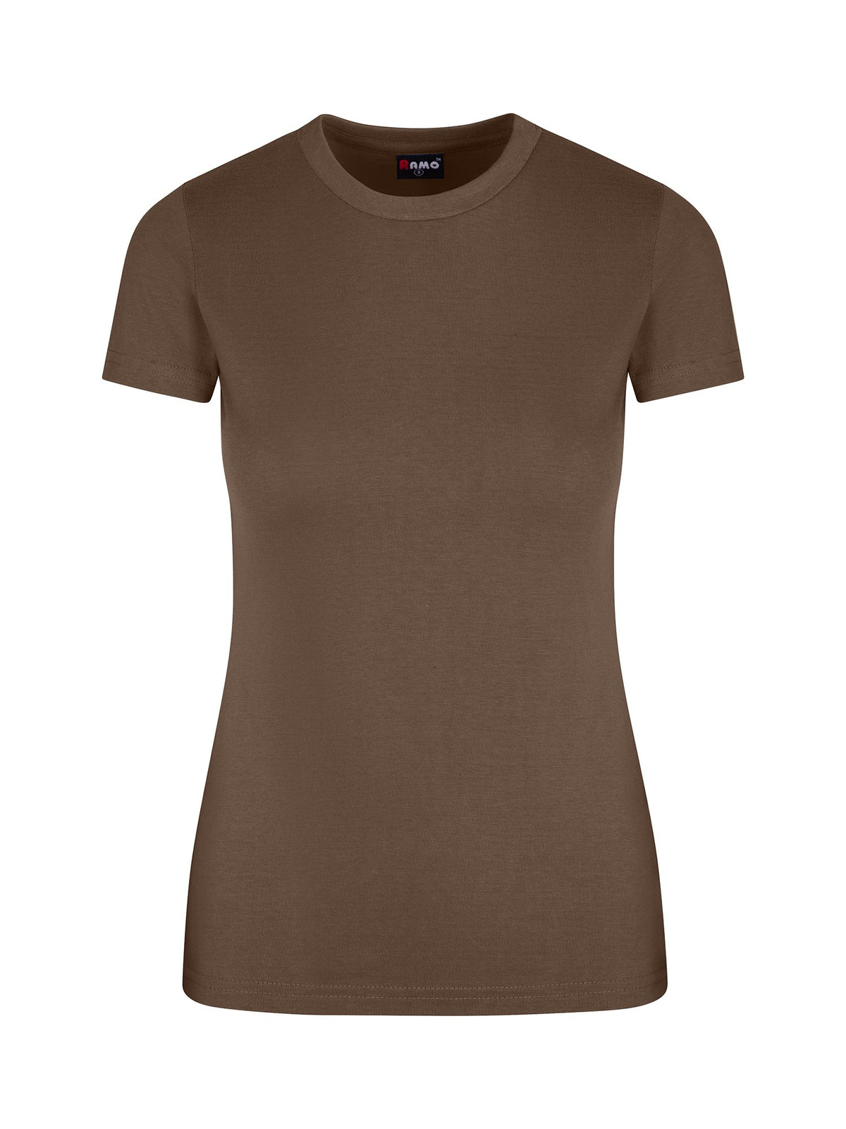Womens Slim Fit Tee - Olive - Front