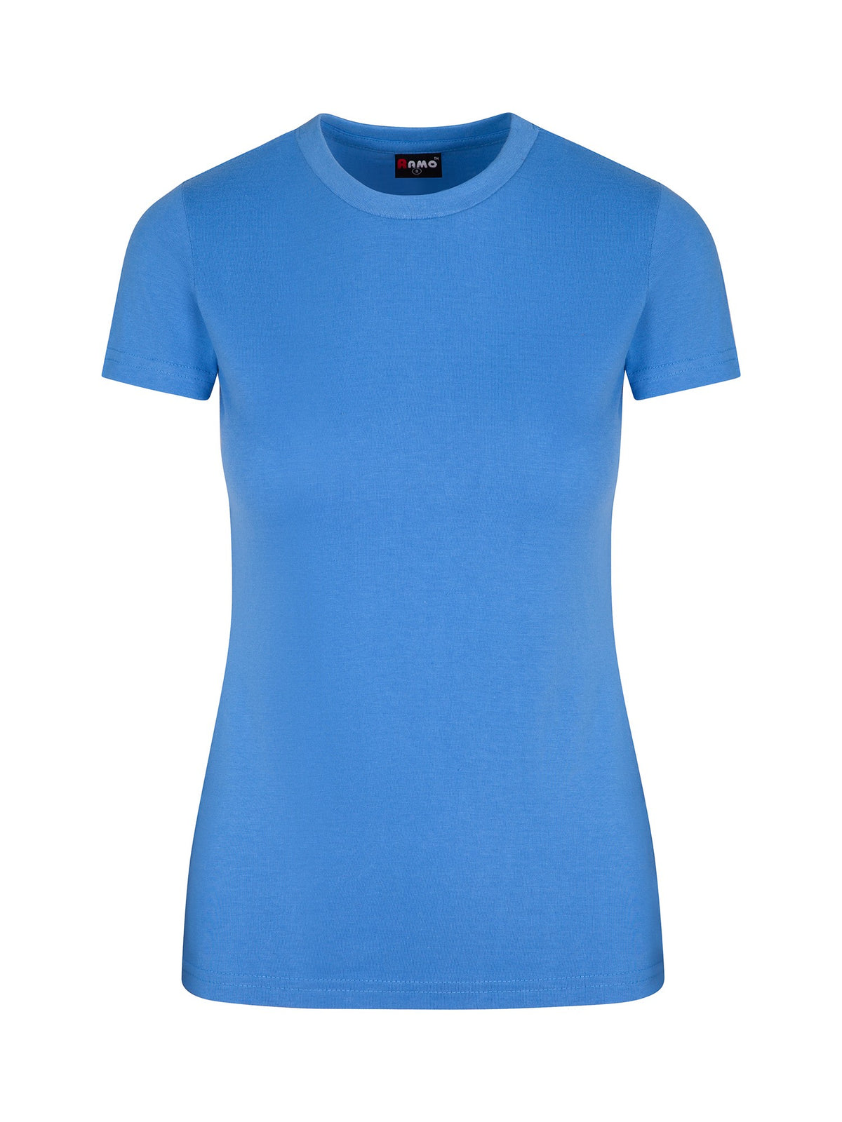 Womens Slim Fit Tee - Pacific Blue - Front