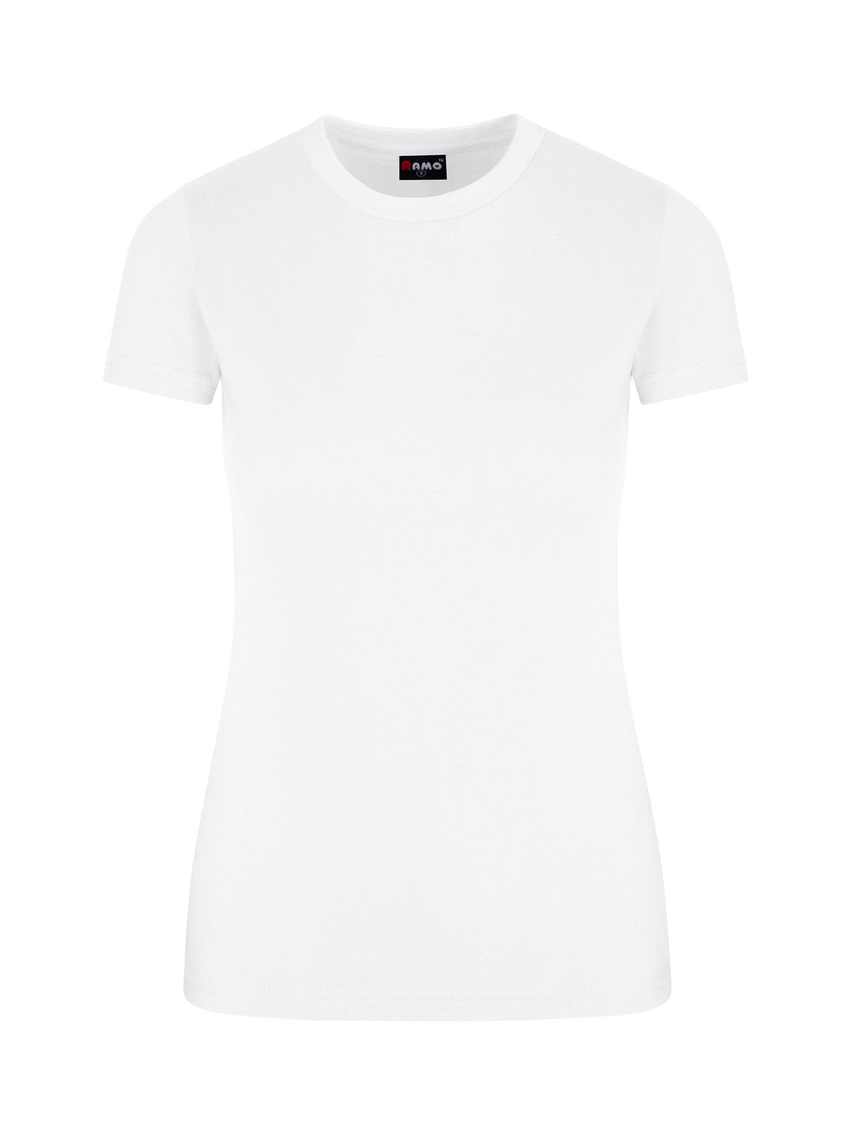 Womens Slim Fit Tee - White - Front