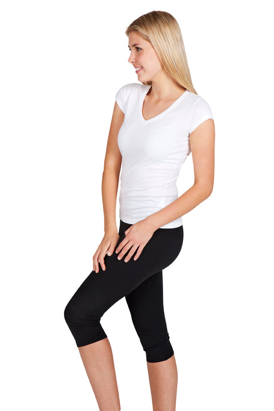 Women's V-neck T-shirt - view