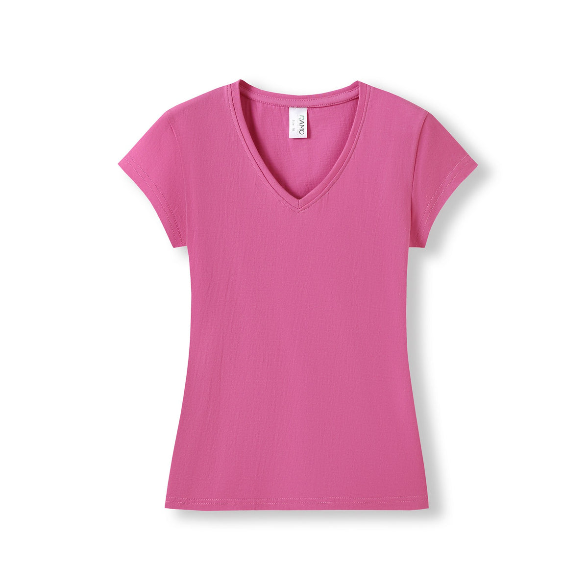 Women's V-neck T-shirt - Tulip - Front