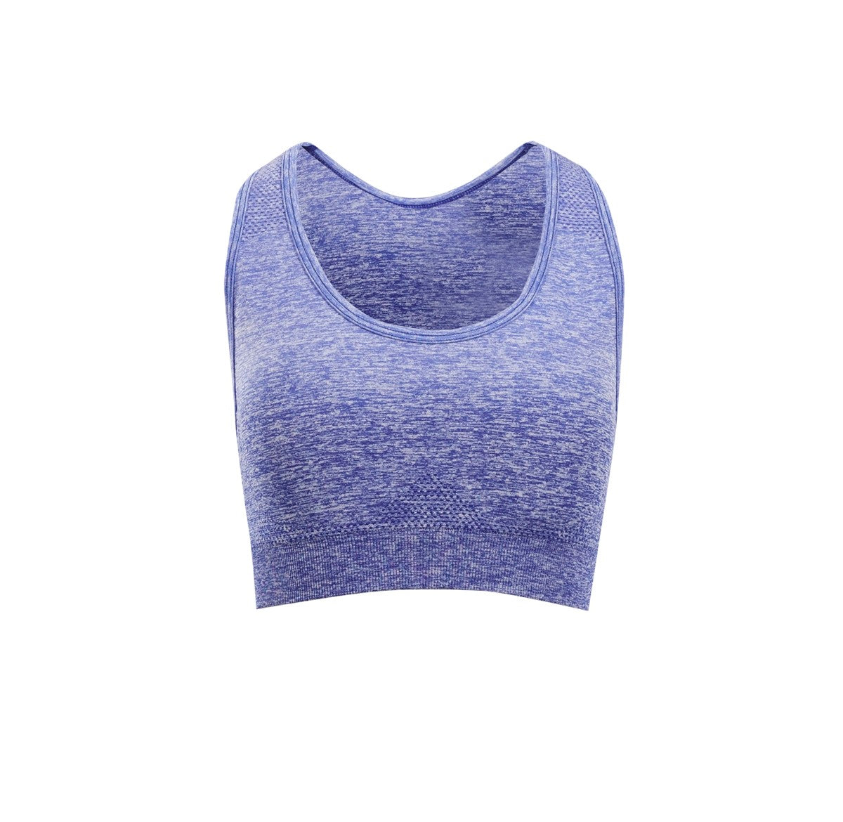 Seamless Crop - Blue Marl - Front