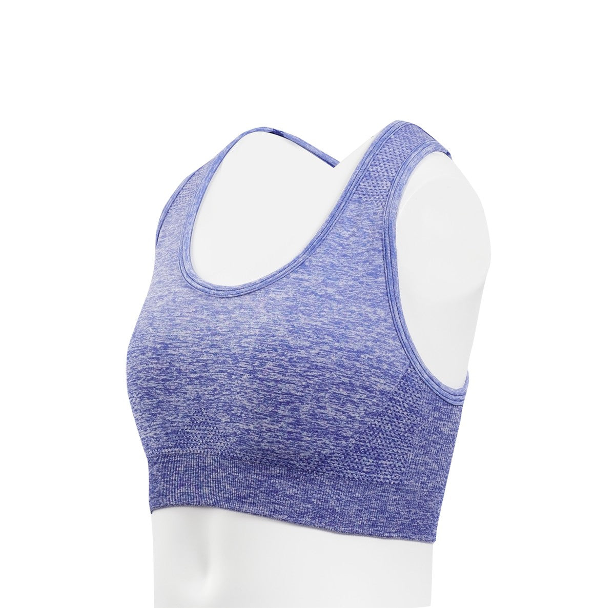 Seamless Crop - Blue Marl - Side
