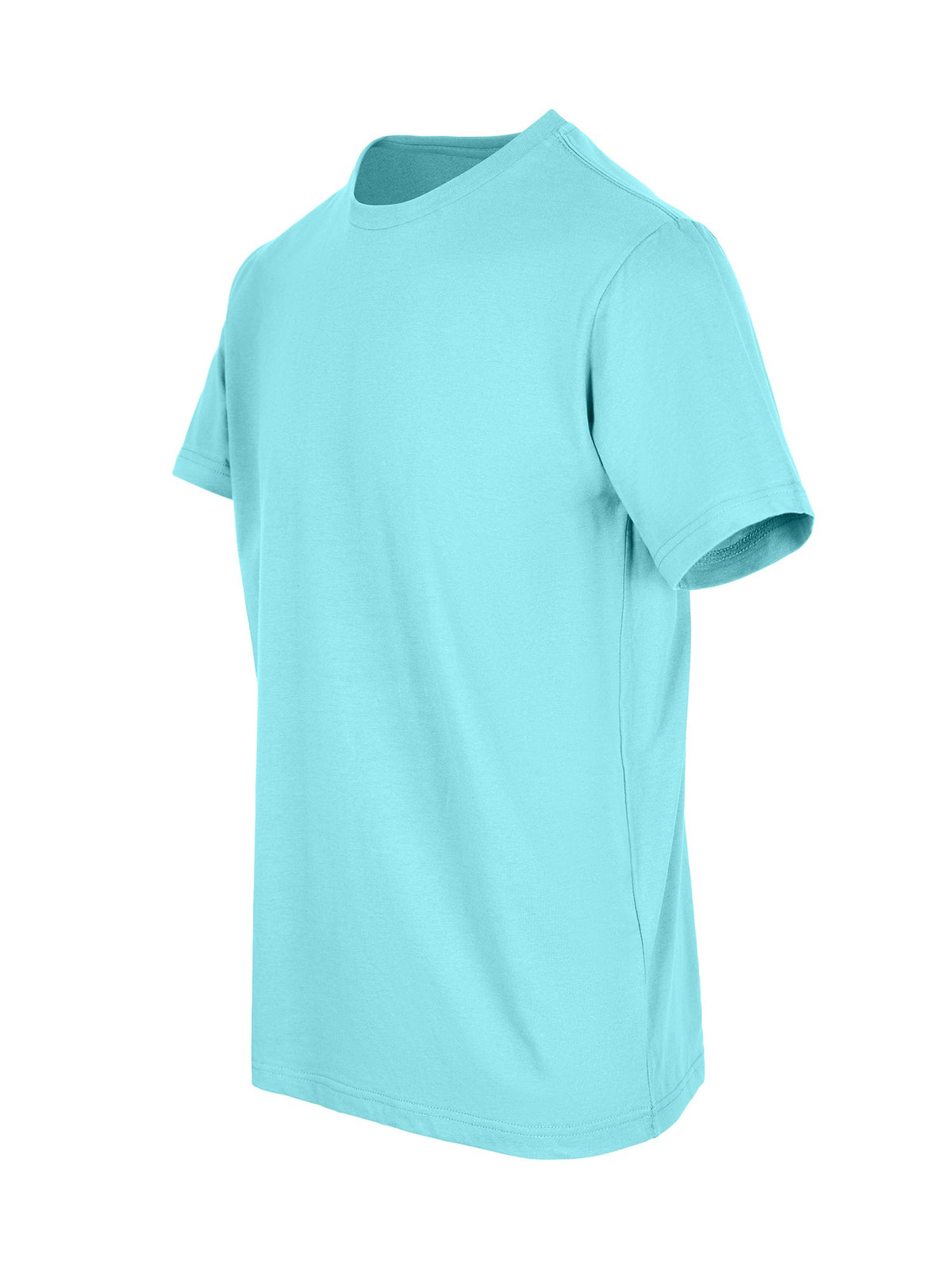 Men's / Unisex  American Style t-shirt - Aqua - Side
