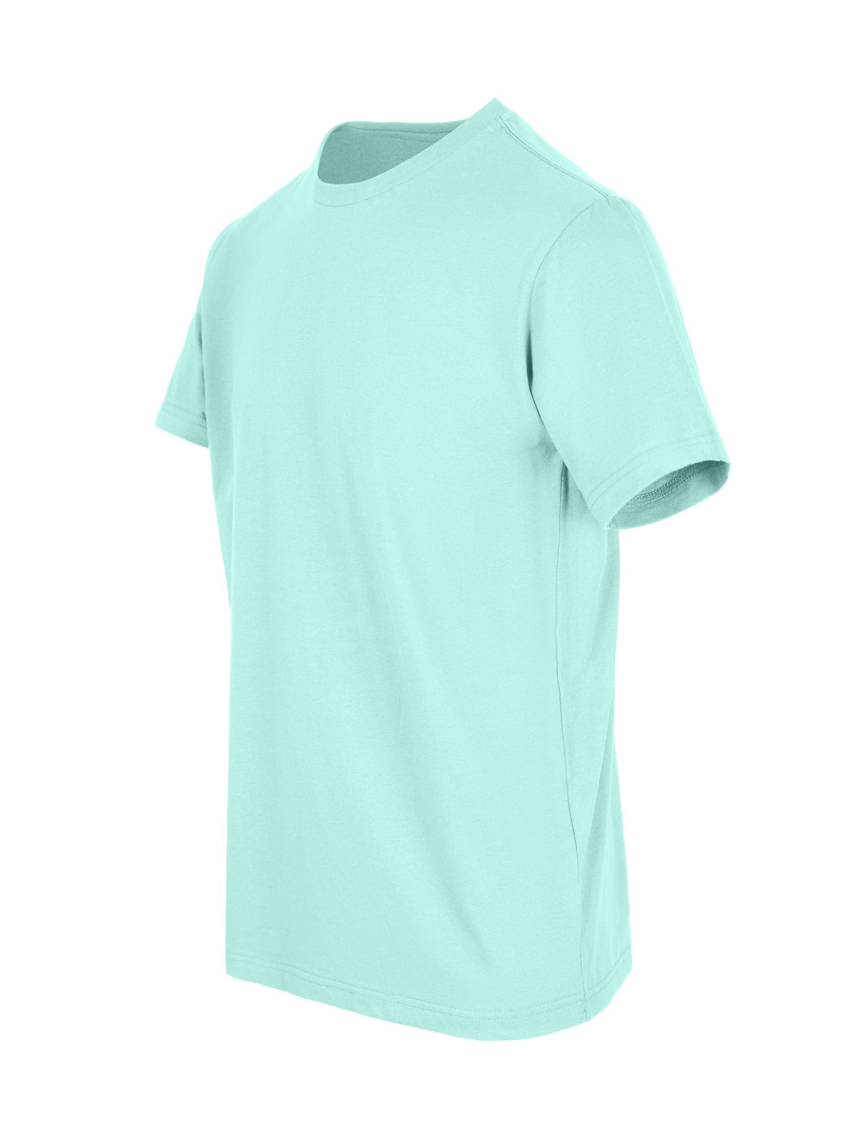 Men's / Unisex  American Style t-shirt - Fresh Mint - Side
