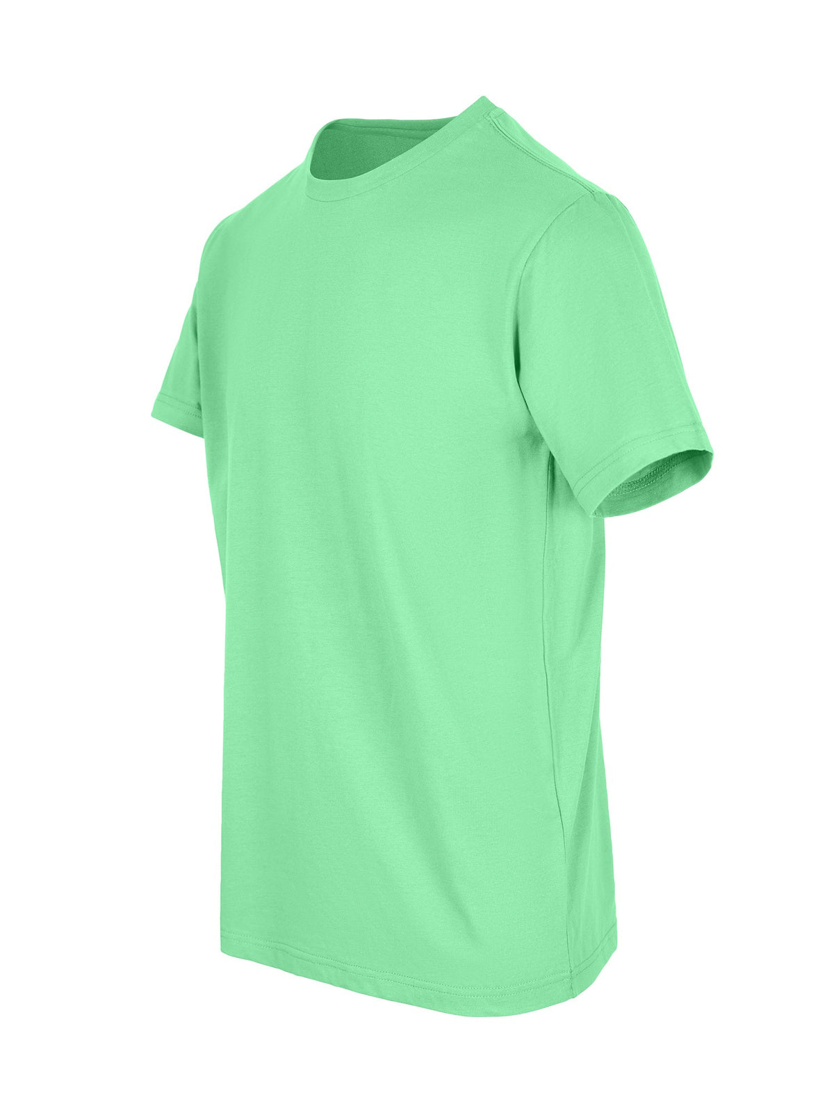 Men's / Unisex  American Style t-shirt - New Lime - Side