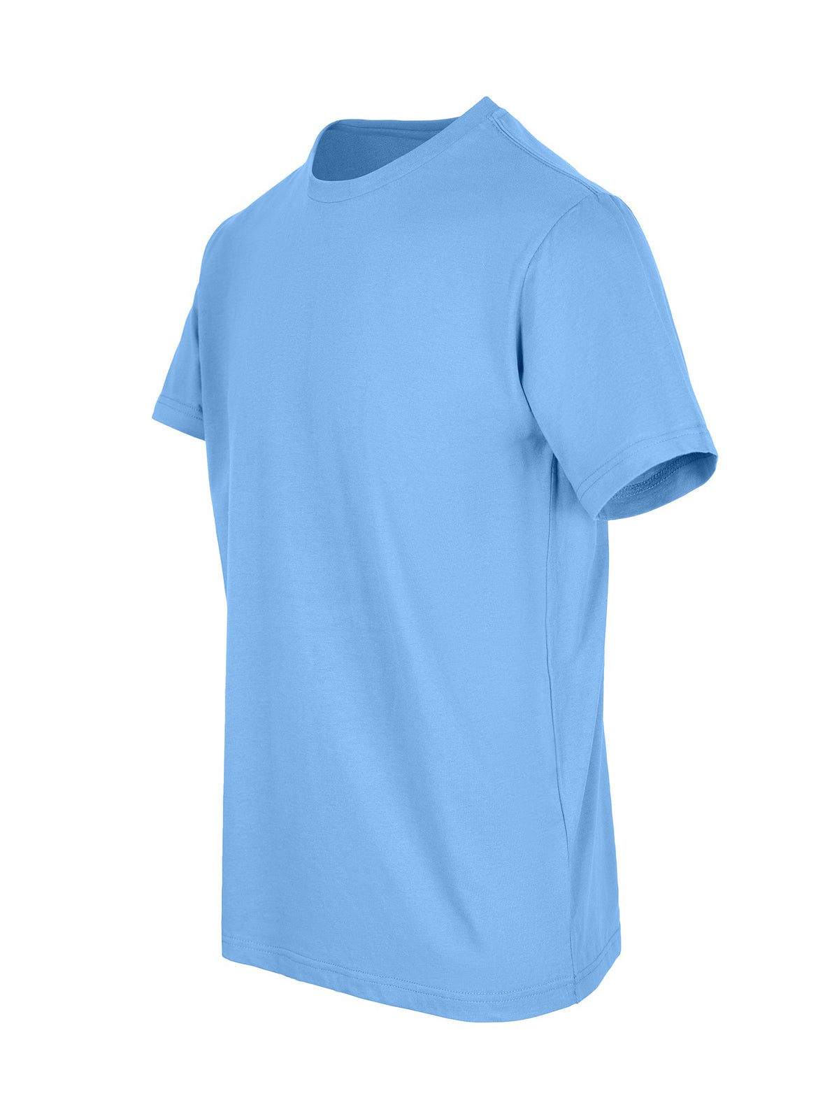 Men's / Unisex  American Style t-shirt - Sky Blue - Side