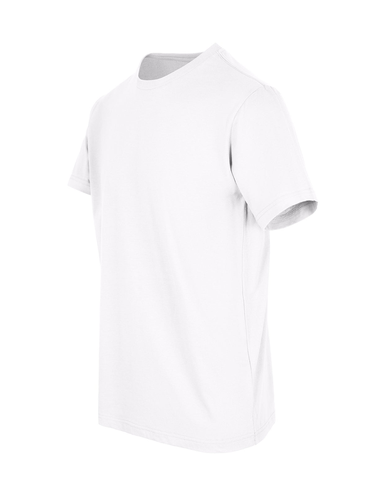 Men's / Unisex  American Style t-shirt - White - Side