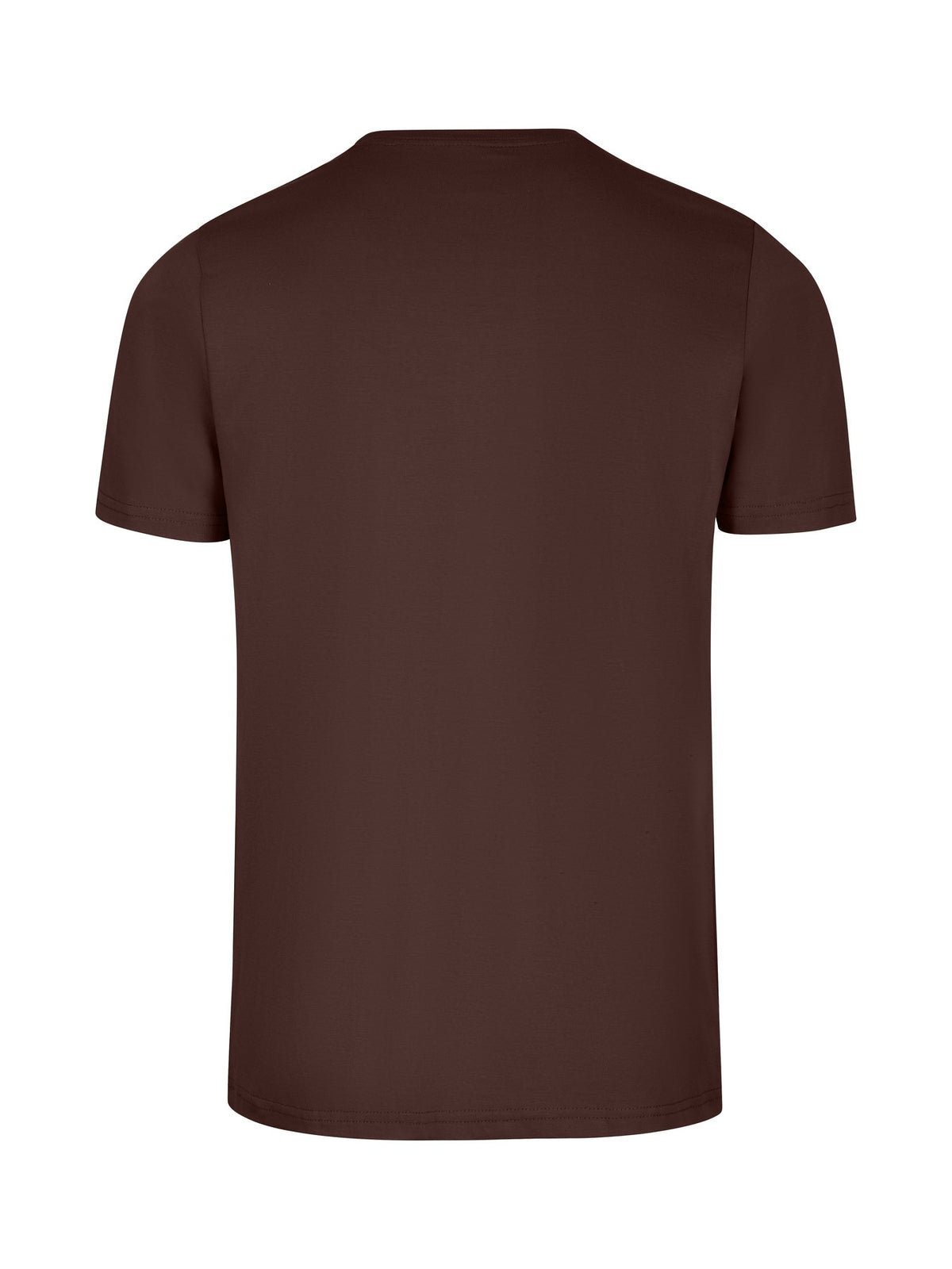 Men's Slim Fit T-shirt - Brown - Back