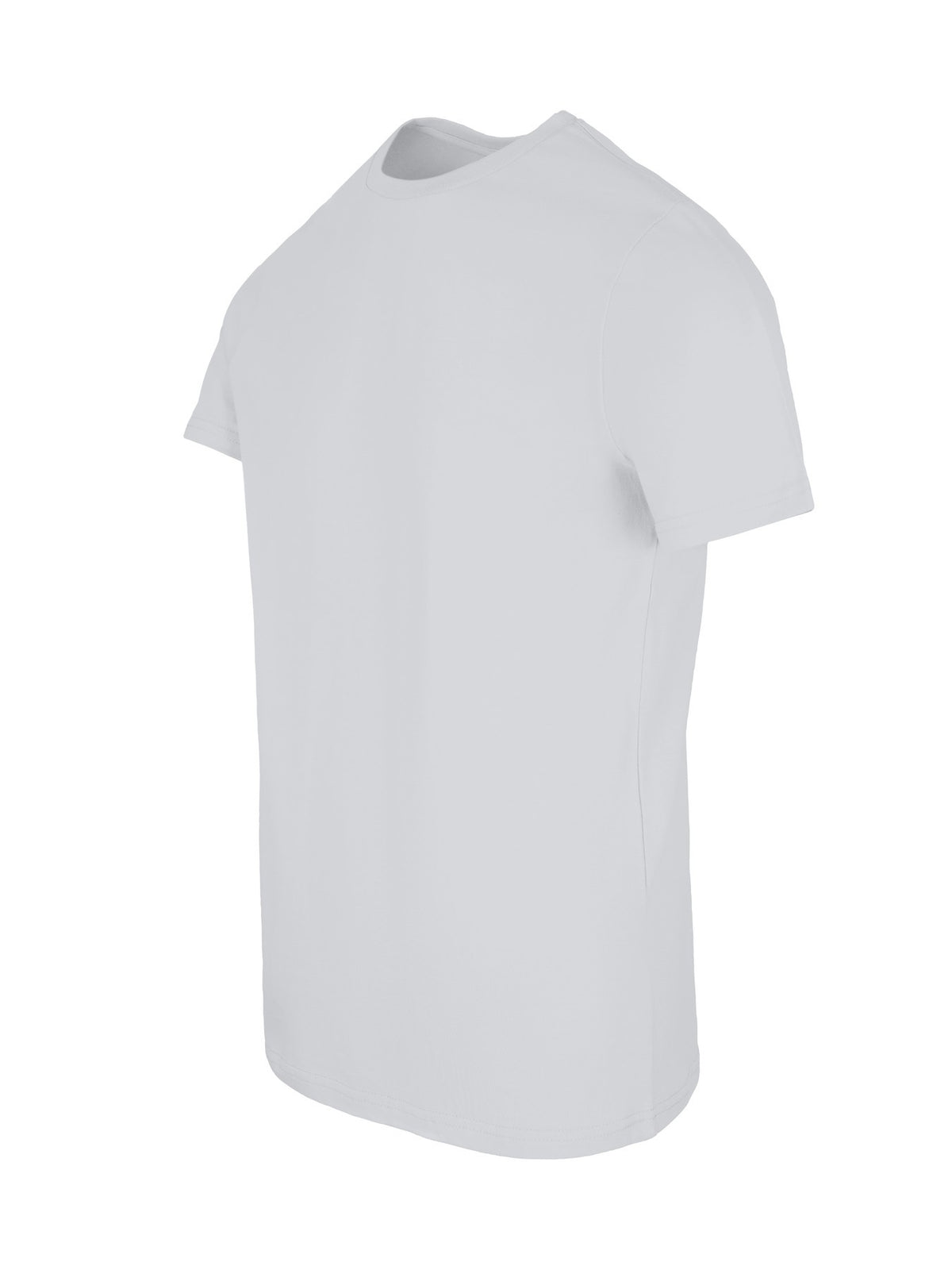 Men's Slim Fit T-shirt - Dusty Blue - Side