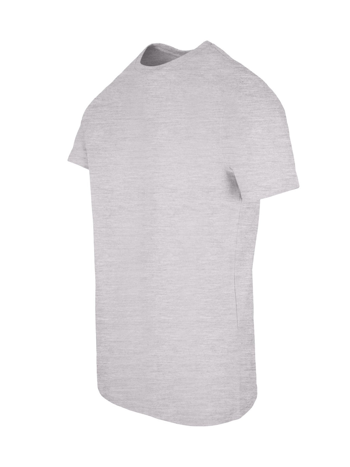 Men's Slim Fit T-shirt - Grey Marl - Side