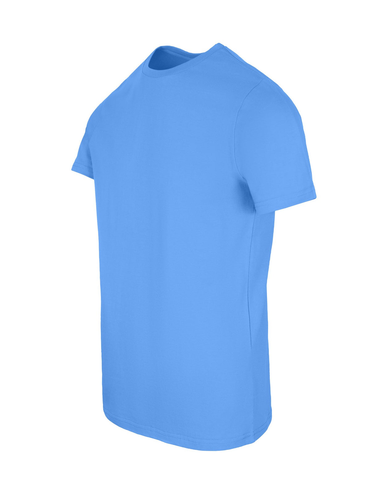 Men's Slim Fit T-shirt - Pacific Blue - Side