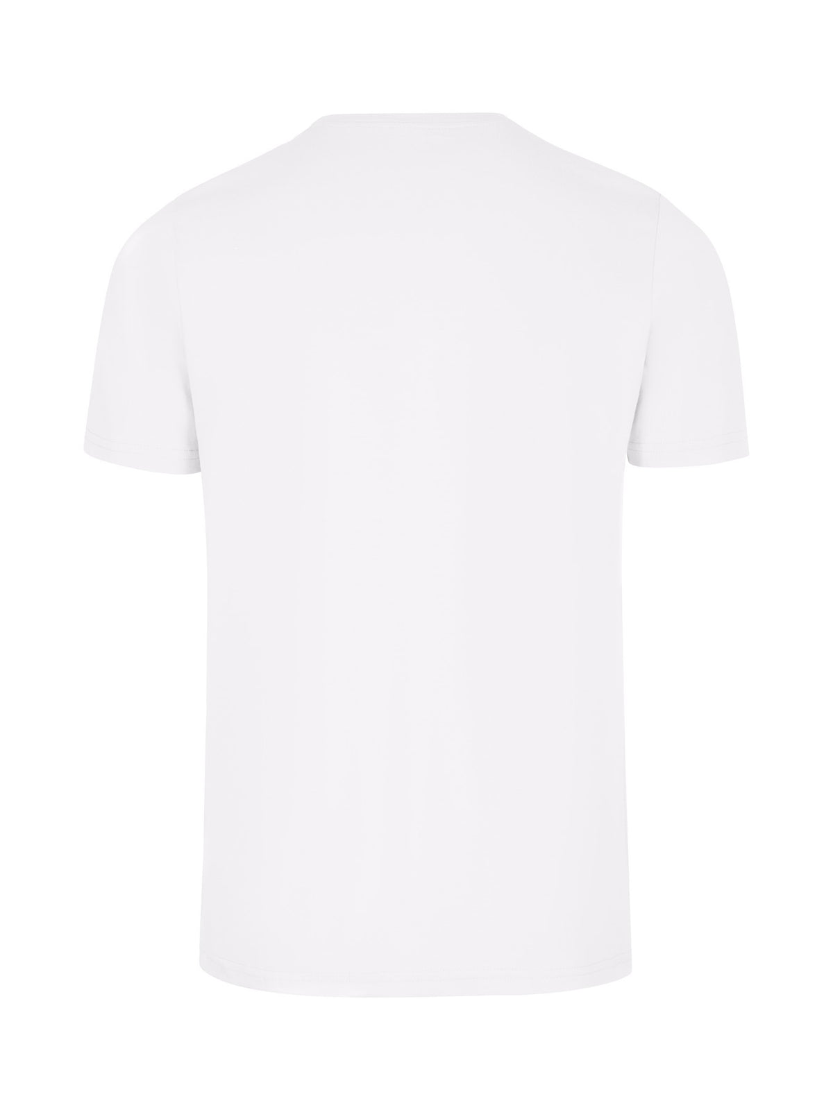 Men's Slim Fit T-shirt - White - Back