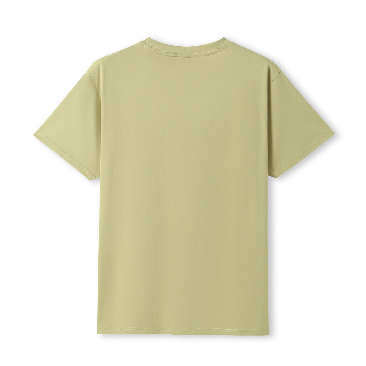 Mens' / Unisex Earth Care T-shirt - Khaki Tee - Back