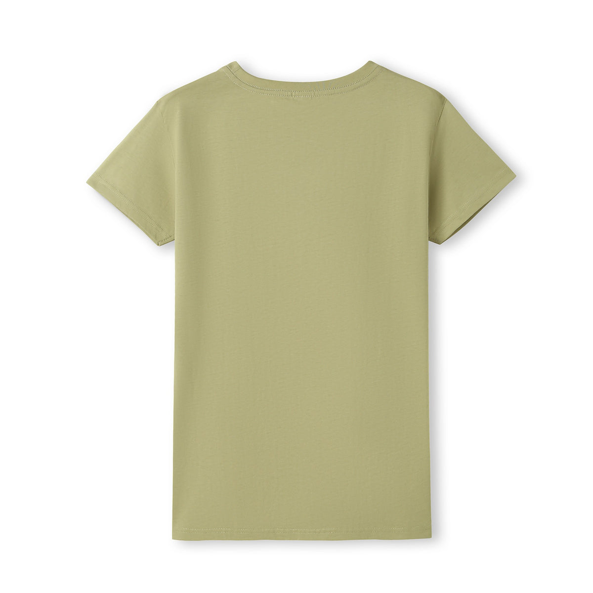 Women's Earth Care T-shirt - Khaki Tee - Back