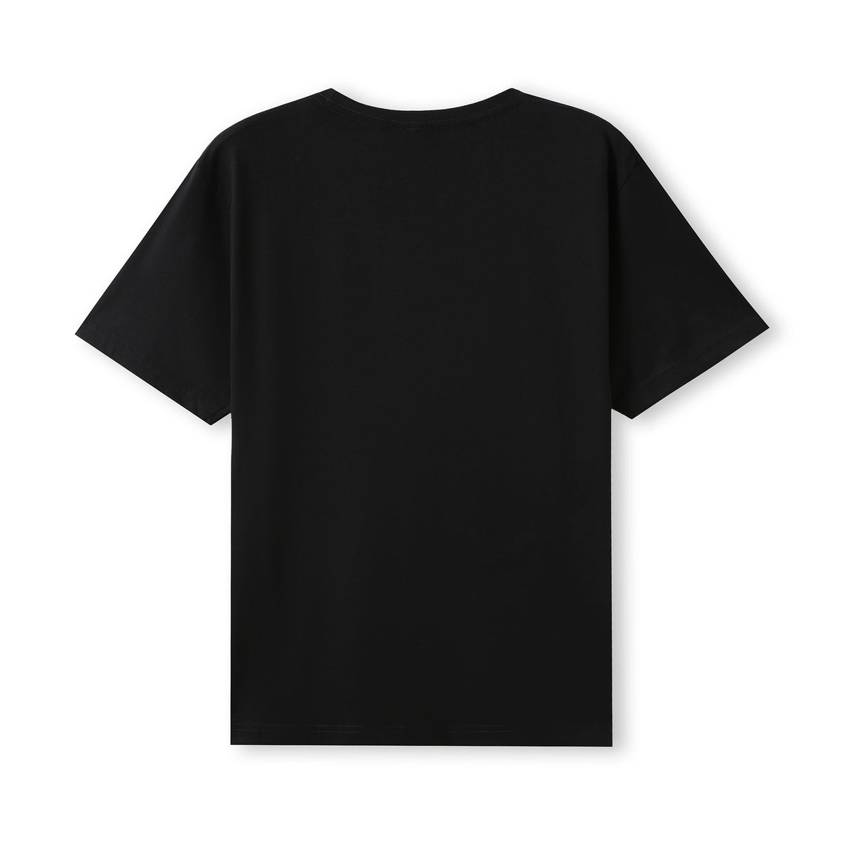 Men's Organic Cotton T-shirt - Black - Back