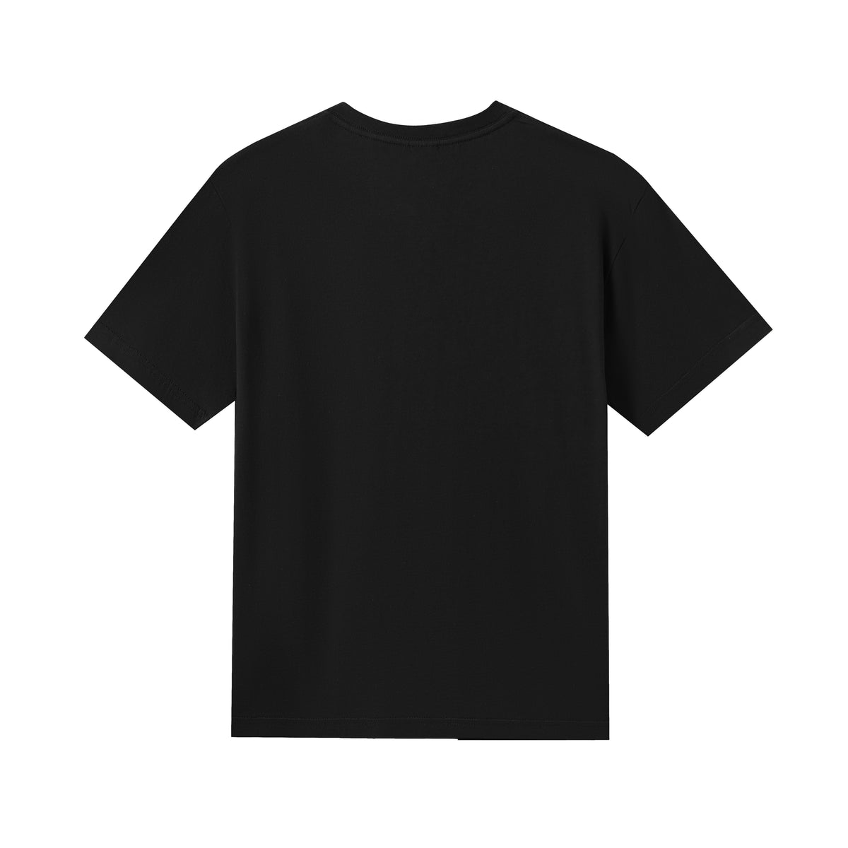 Men's / Unisex V-Neck T-shirt - Black - Back