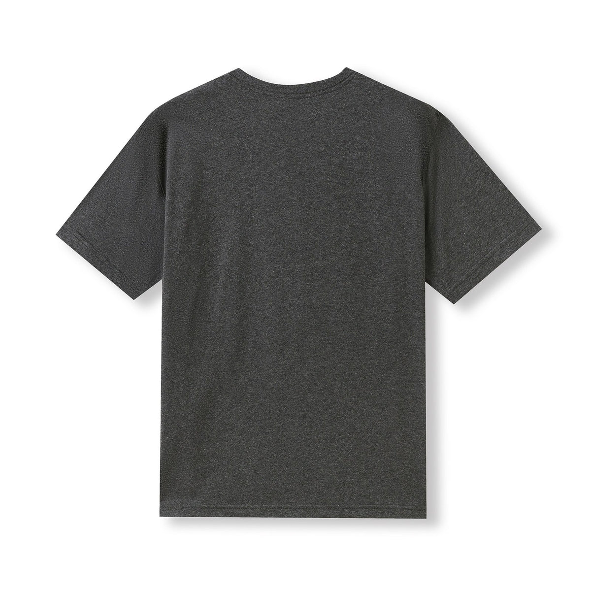 Men's / Unisex V-Neck T-shirt - Charcoal Marl - Back
