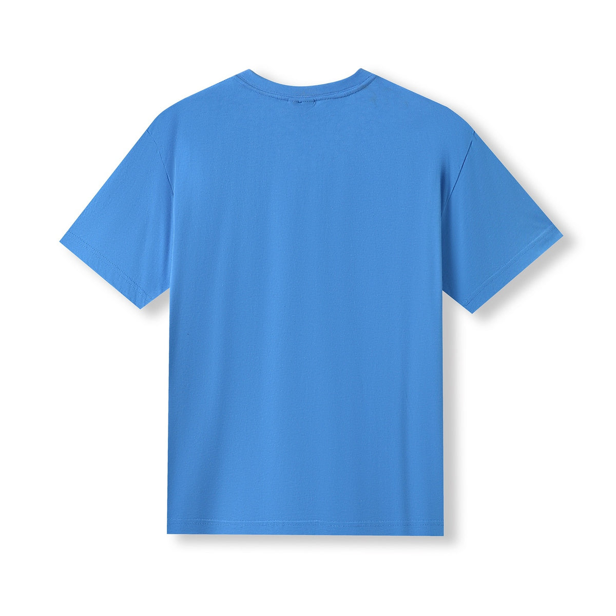 Men's / Unisex V-Neck T-shirt - Pacific Blue - Back