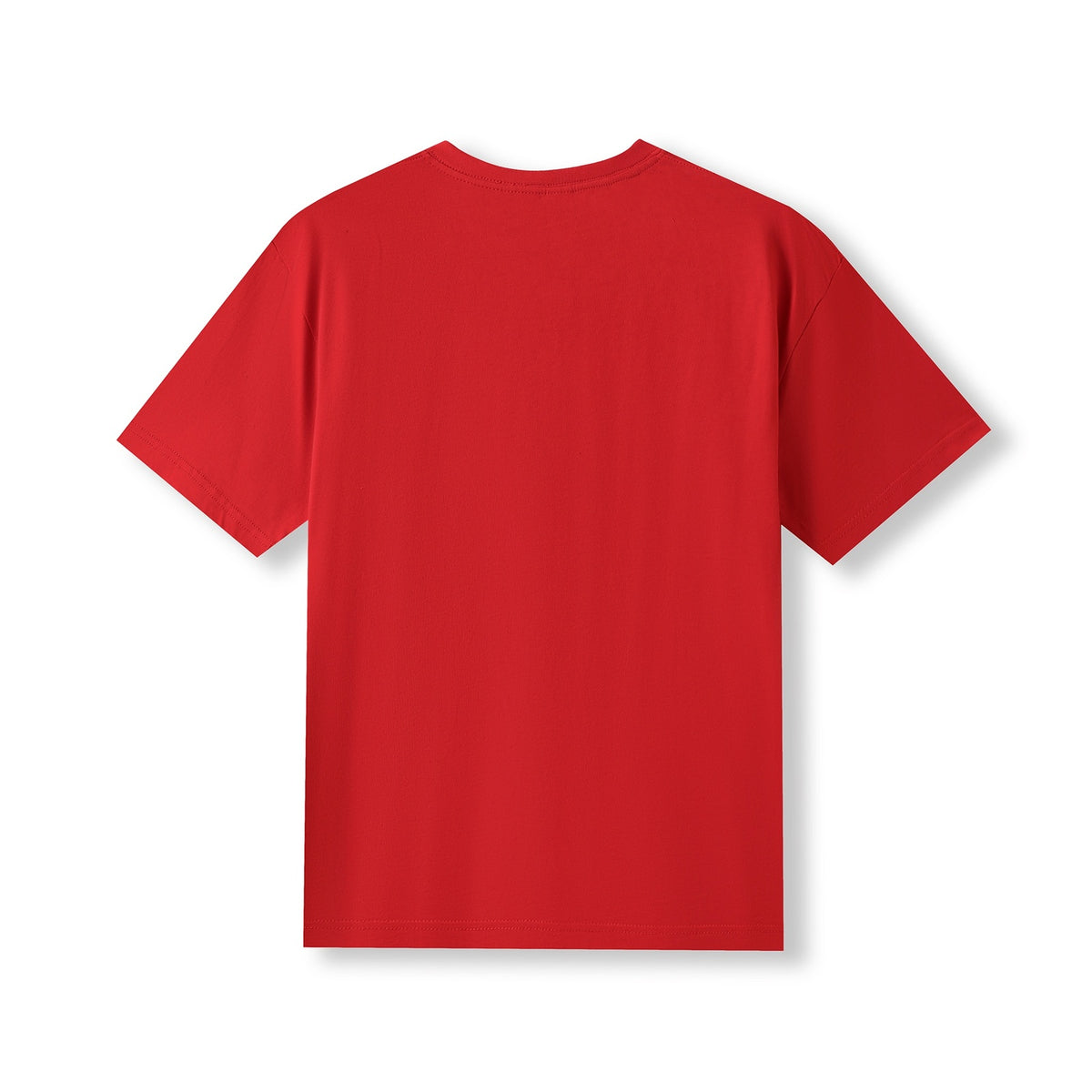 Men's / Unisex V-Neck T-shirt - Red - Back
