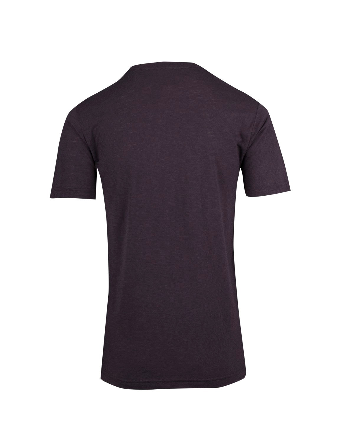 Men's / Unisex Raw Cotton Wave T-shirt - New Charcoal - Back