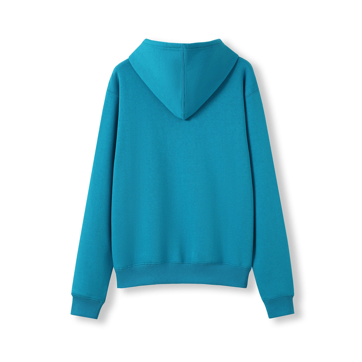 Womens/Juniors Kangaroo Pocket Hoodies - Azure - Back