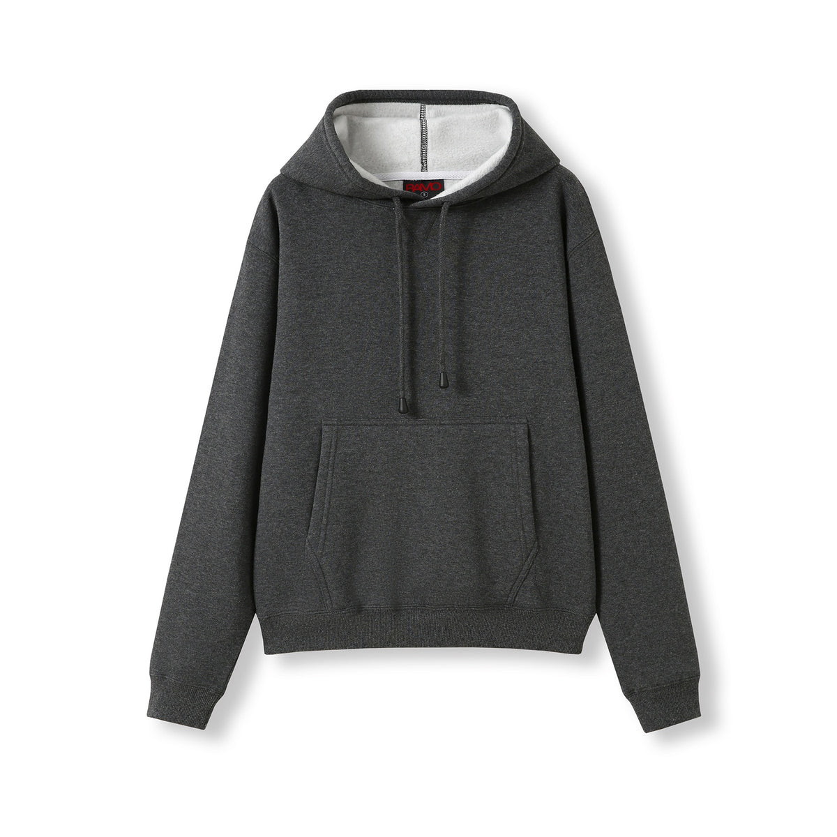Womens/Juniors Kangaroo Pocket Hoodies - Dark Marl - Front