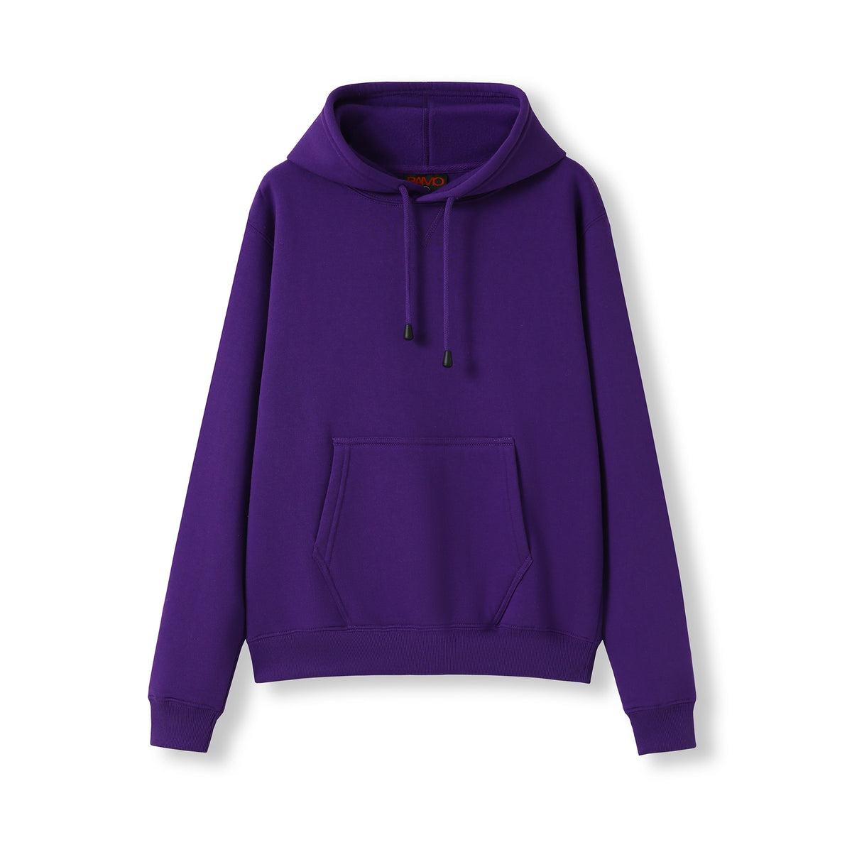 Womens/Juniors Kangaroo Pocket Hoodies - Grape - Front