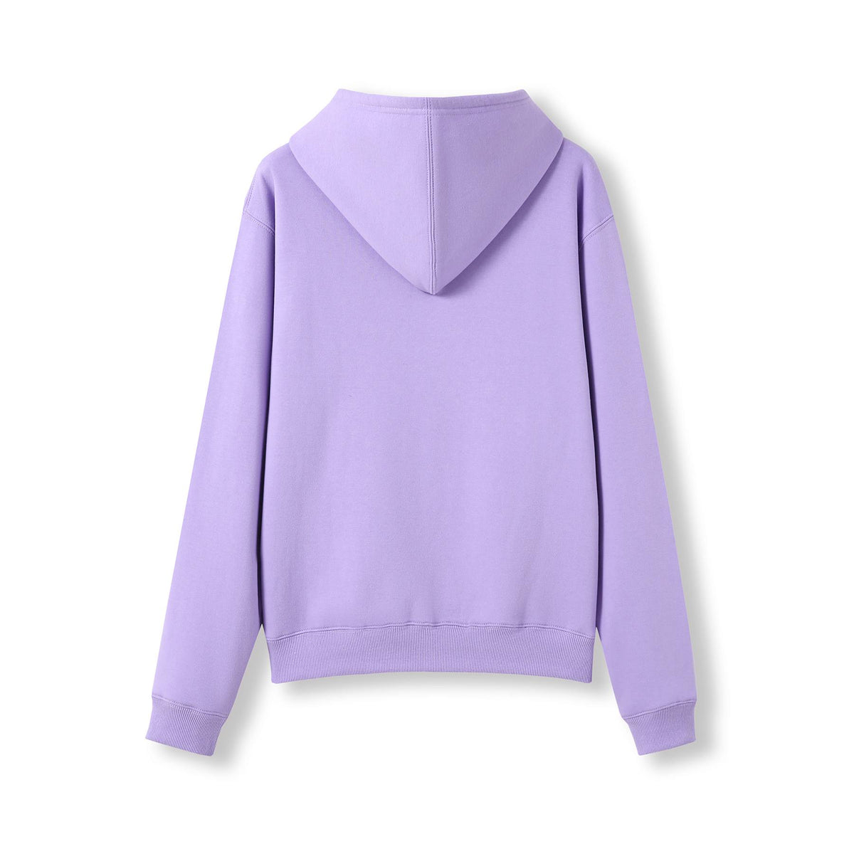 Womens/Juniors Kangaroo Pocket Hoodies - Lavender - Back