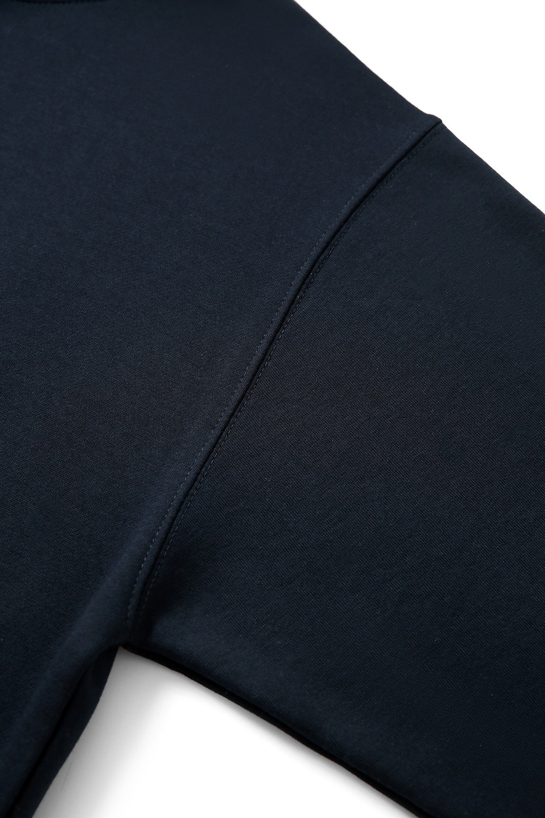 Womens/Juniors Kangaroo Pocket Hoodies - Navy Blue - View