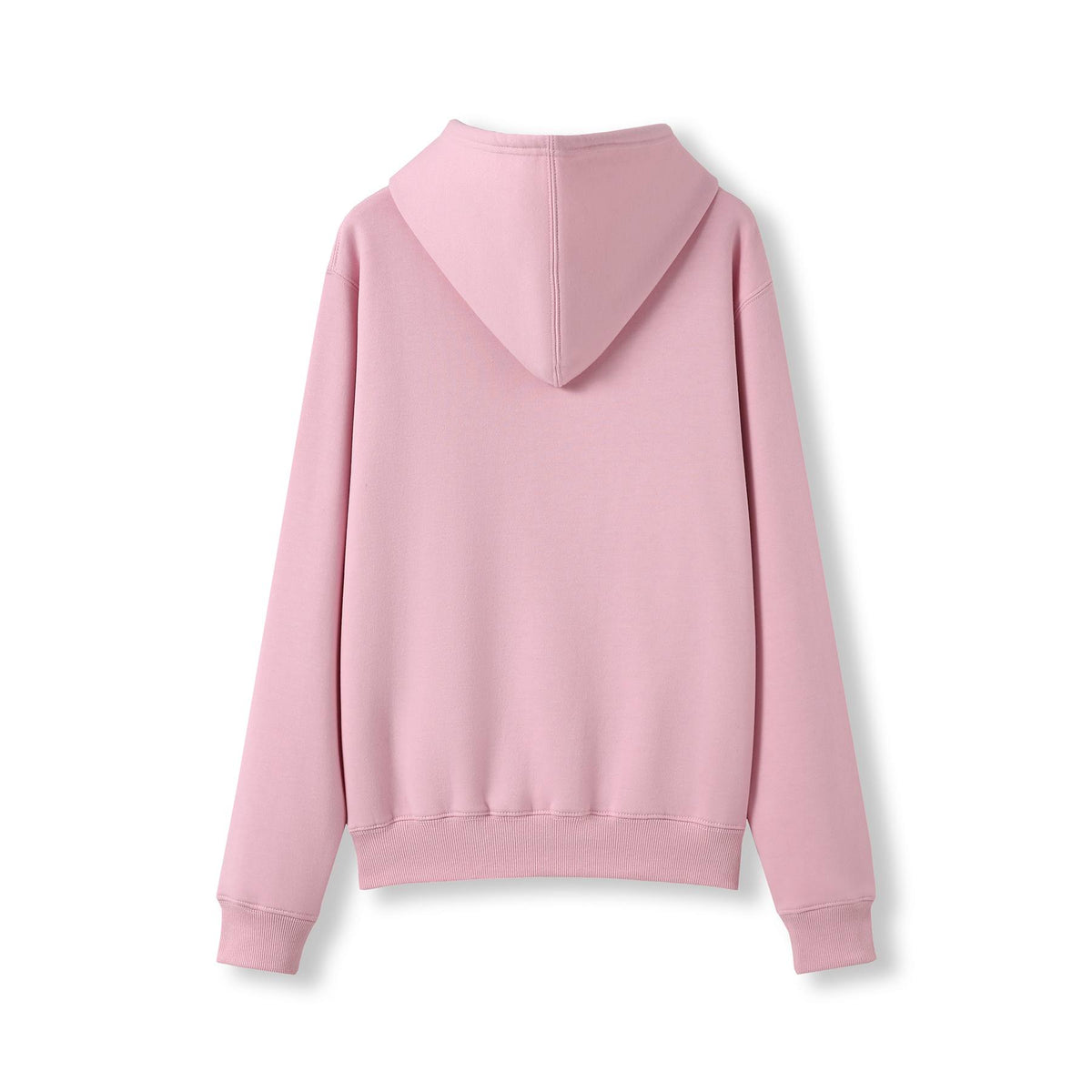 Womens/Juniors Kangaroo Pocket Hoodies - Pink - Back