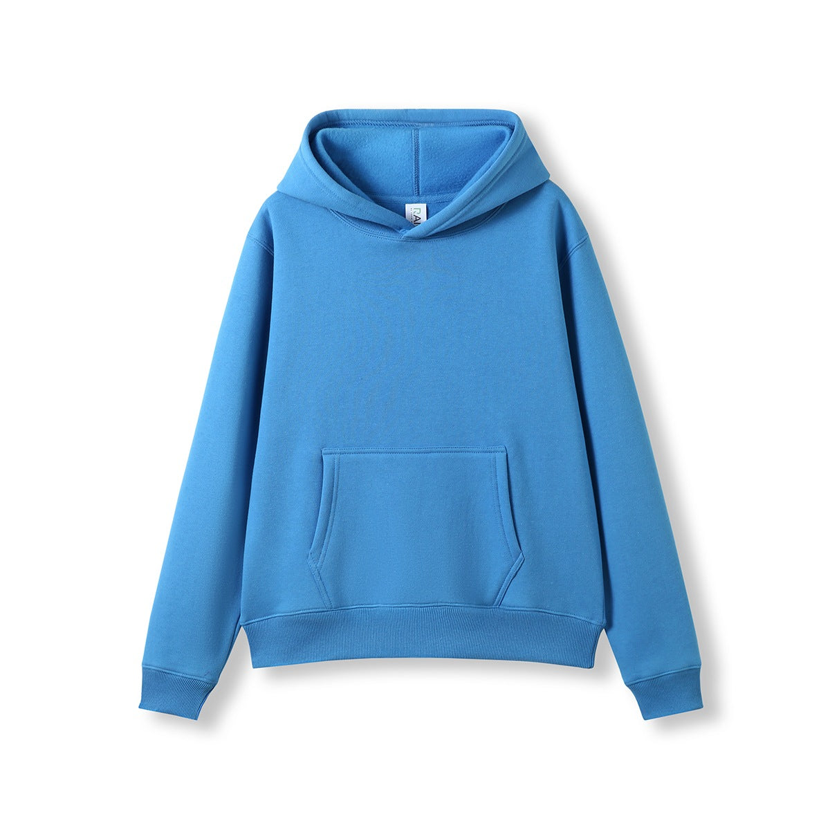 Womens/Juniors Kangaroo Pocket Hoodies Max (Print Area) - Hawaii Blue - Front
