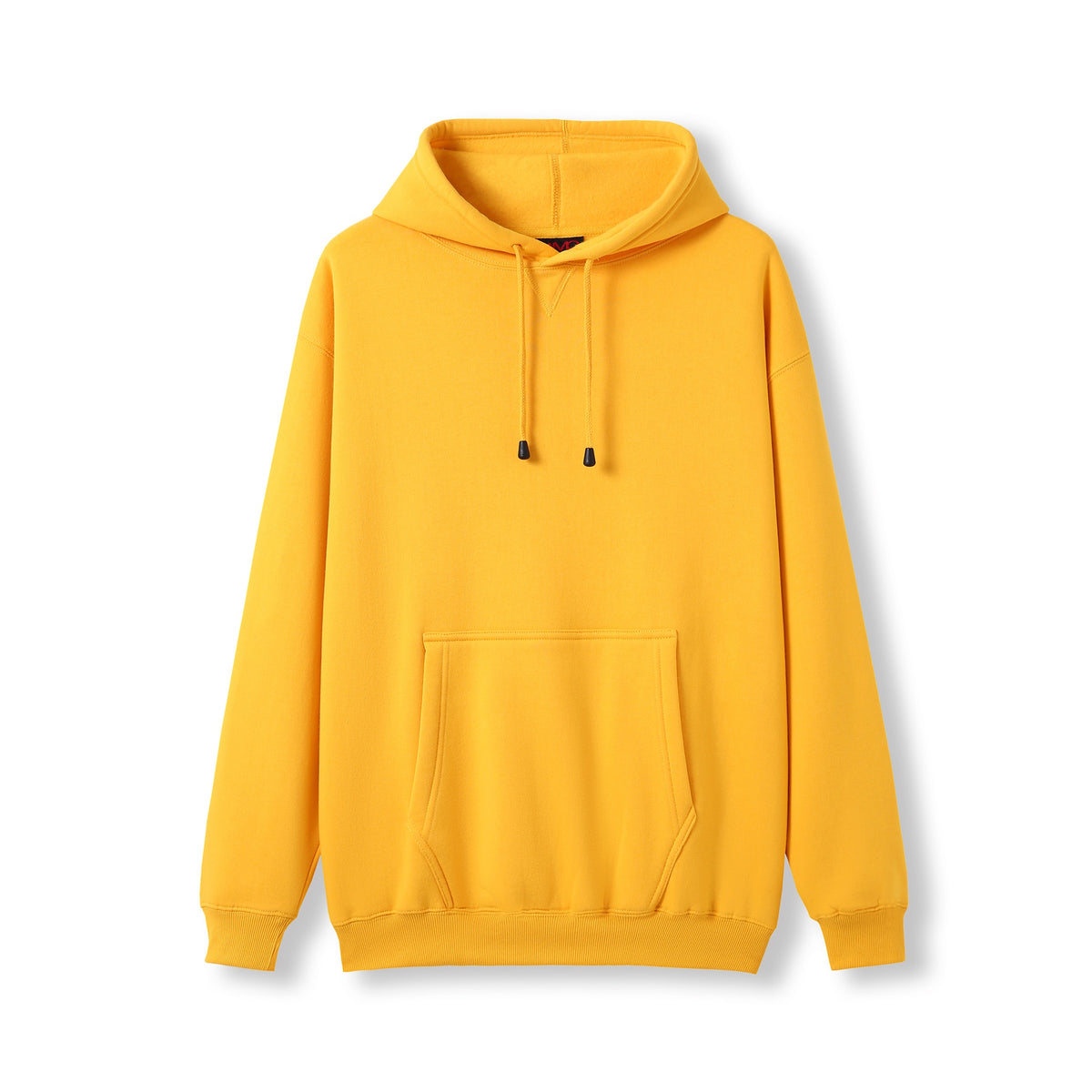 Mens Kangaroo Pocket Hoodies - Gold - Front