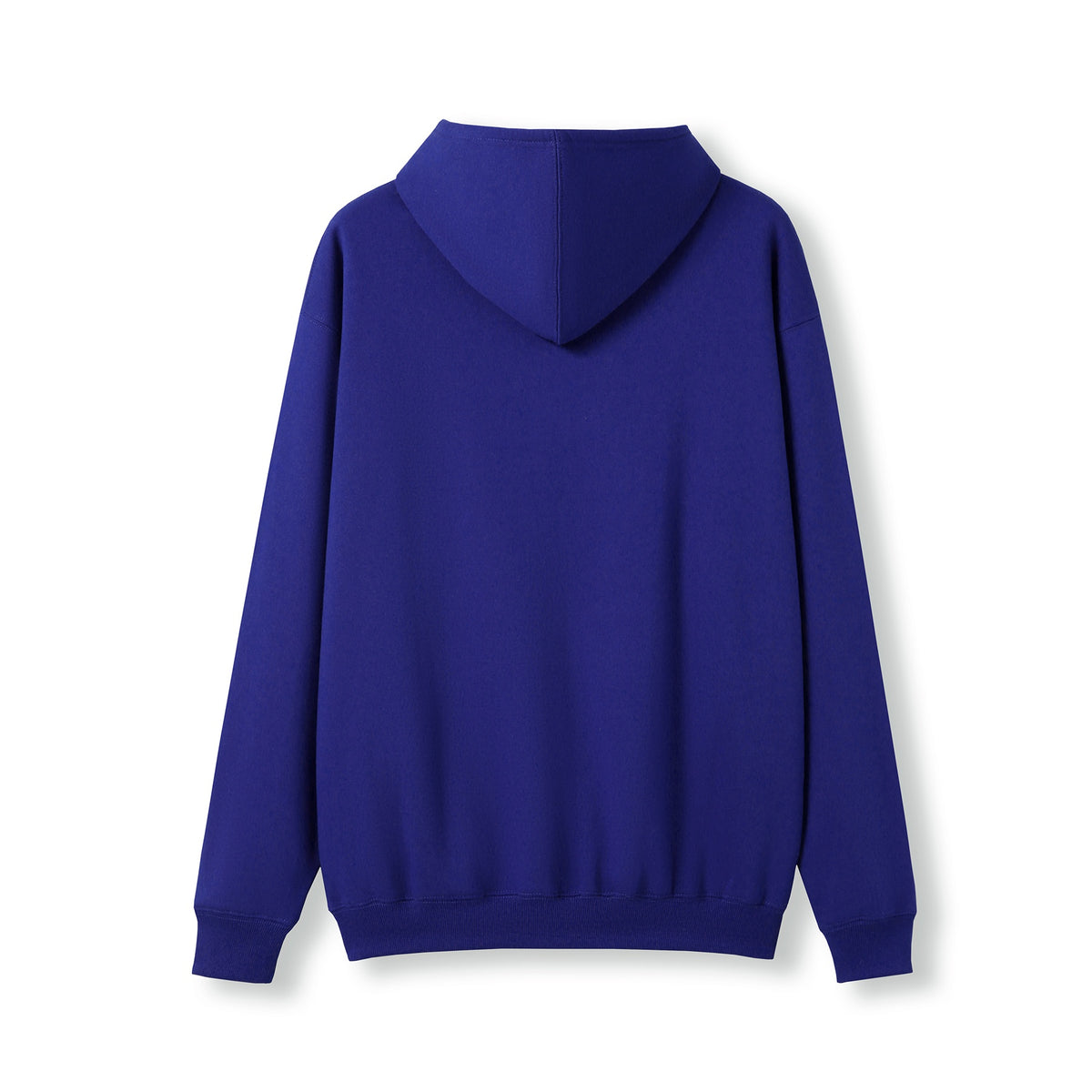 Mens Kangaroo Pocket Hoodies - Royal Blue - Back