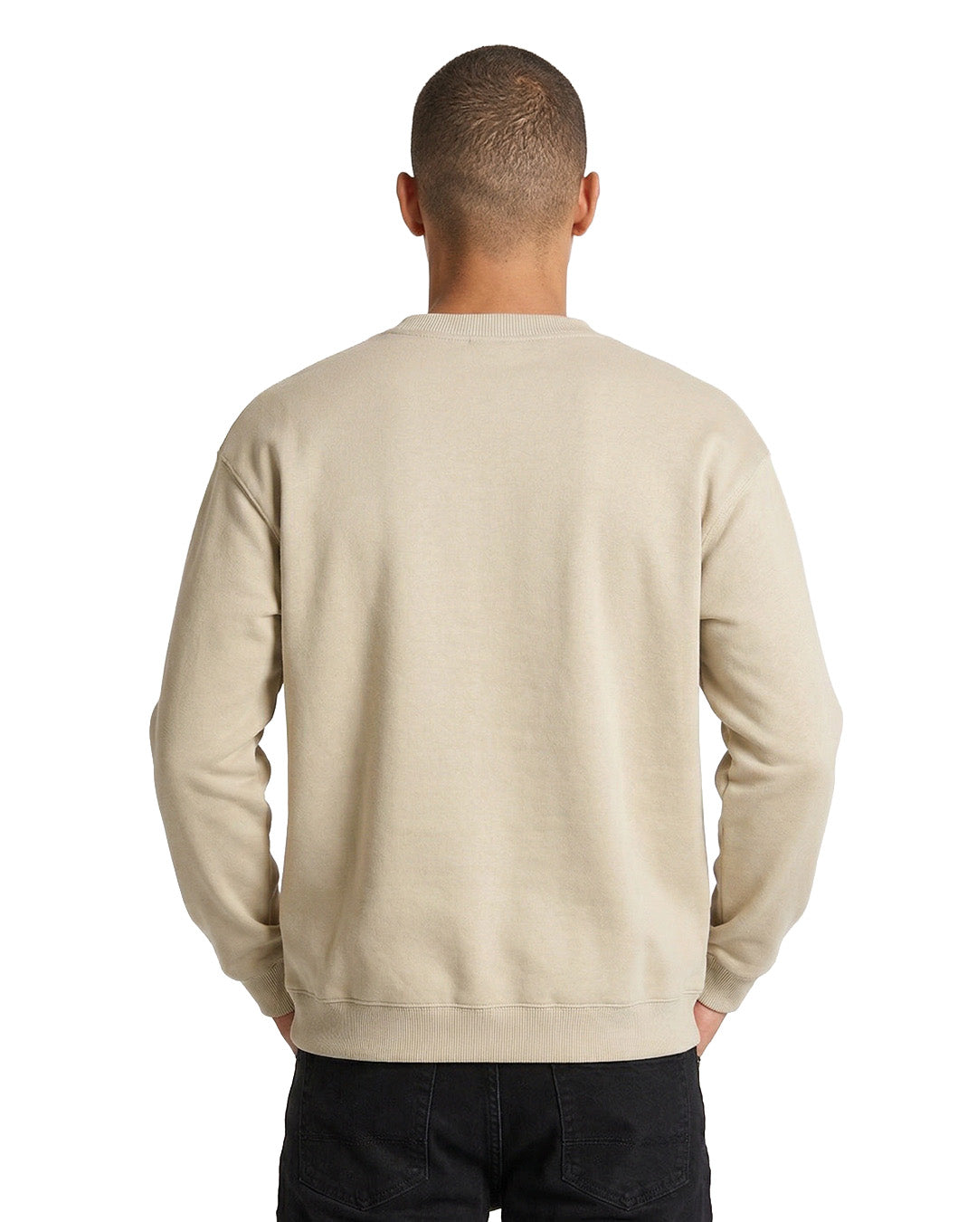 Adult Poly cotton fleece sloppy joe - view