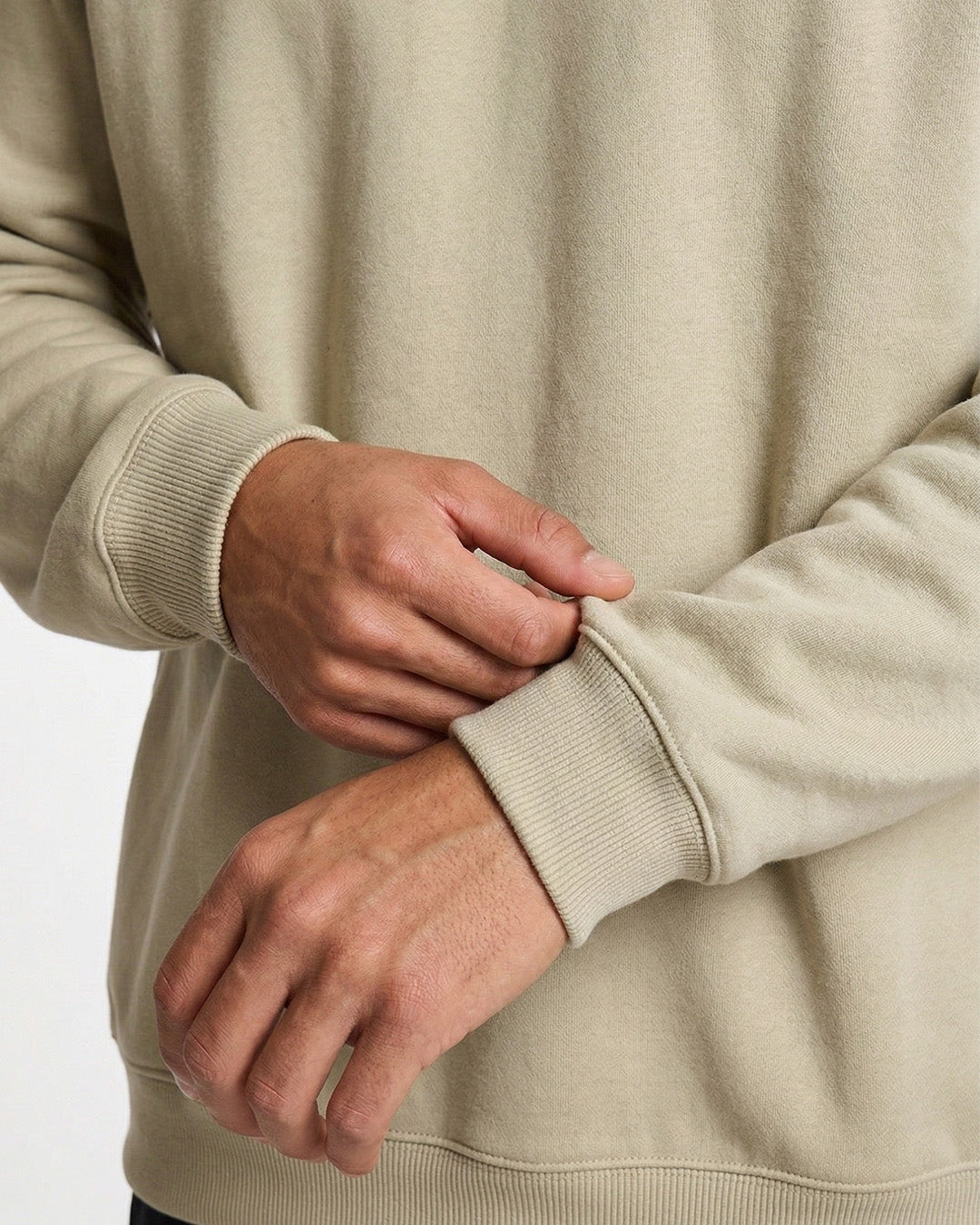 Adult Poly cotton fleece sloppy joe - view