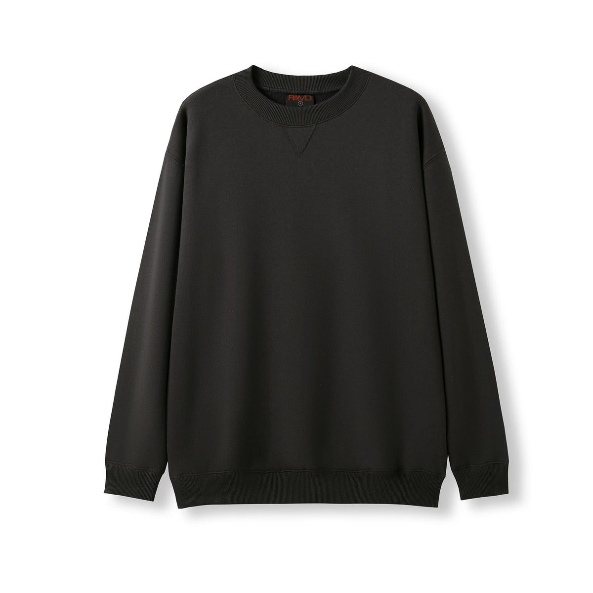 Adult Poly cotton fleece sloppy joe - New Charcoal - Front