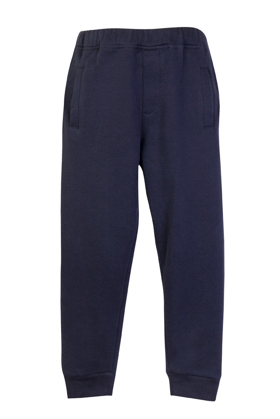 Junior Track Pants - Navy Blue - Front