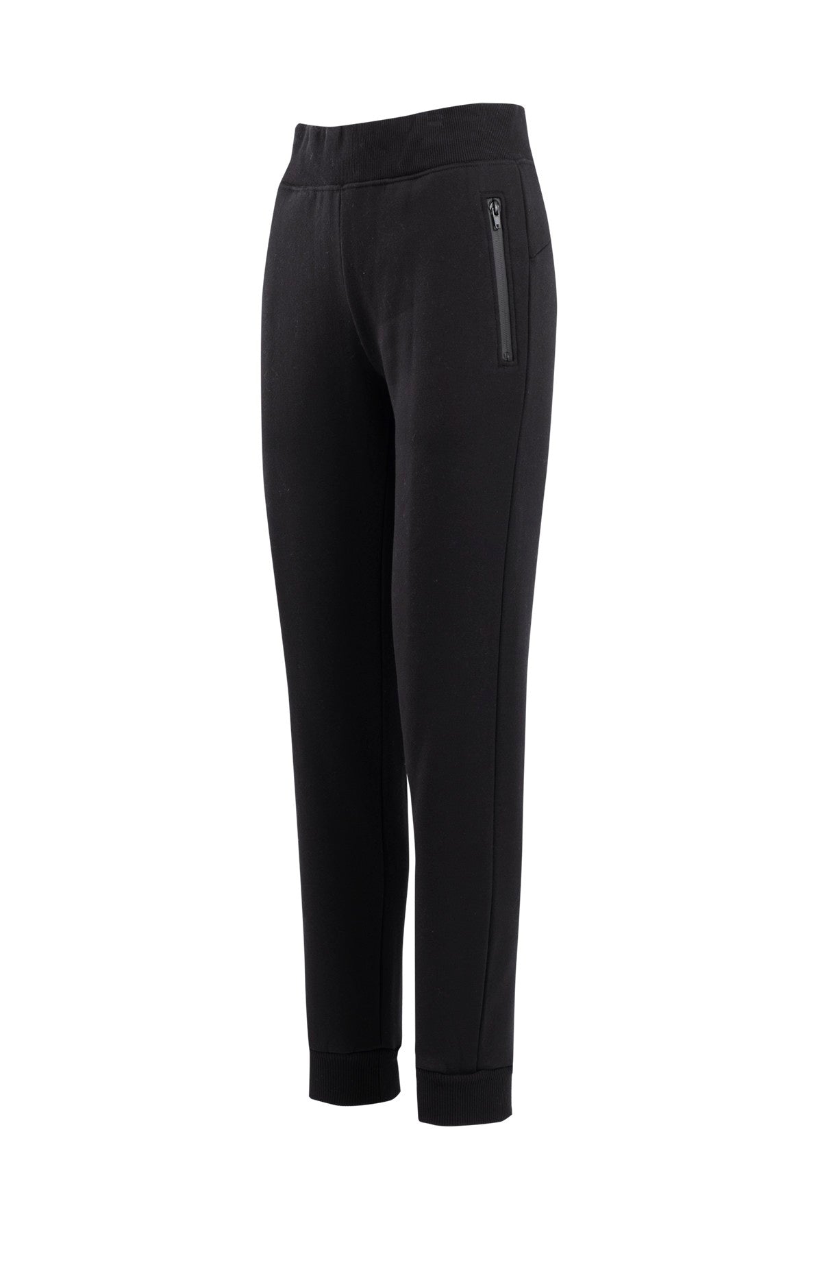 Womens' STANCE brushed fleece pants - Black - Side