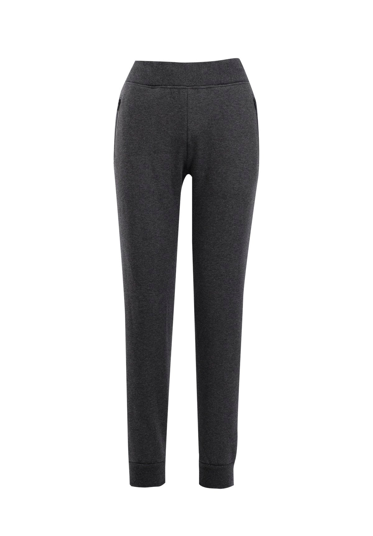 Womens' STANCE brushed fleece pants - Dark Marl - Front