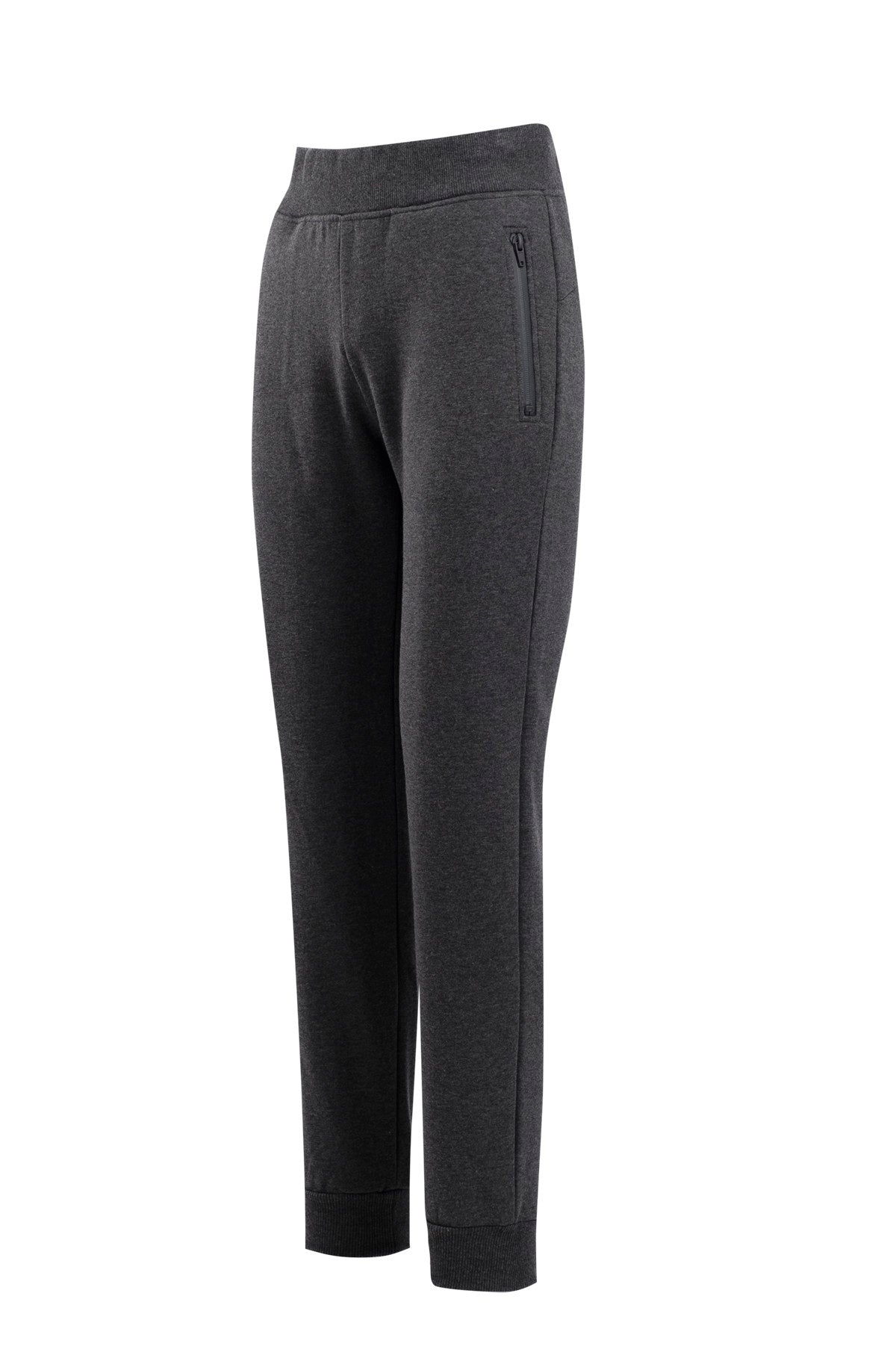 Womens' STANCE brushed fleece pants - Dark Marl - Side