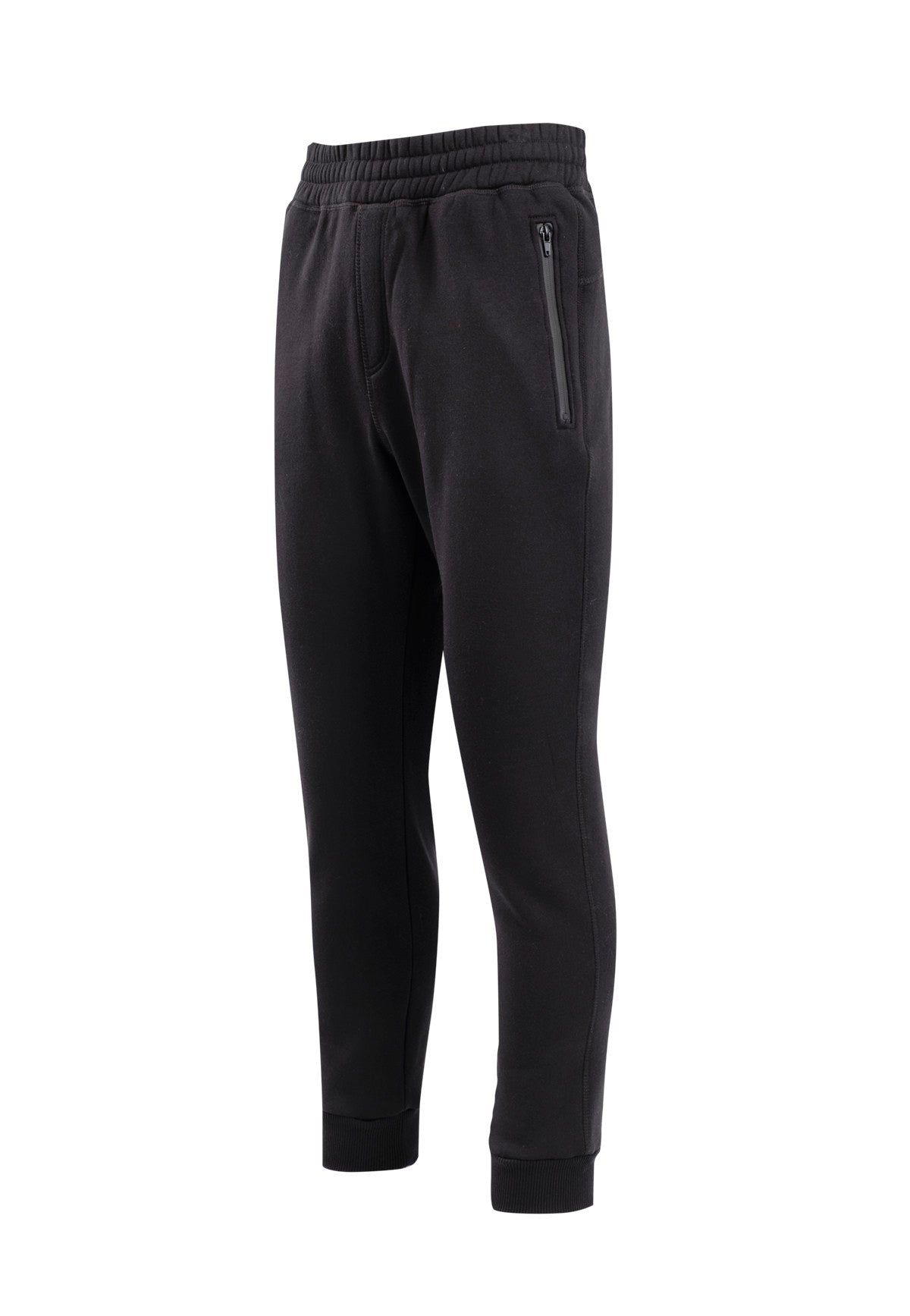 Mens' STANCE brushed fleece pants - Black - Side